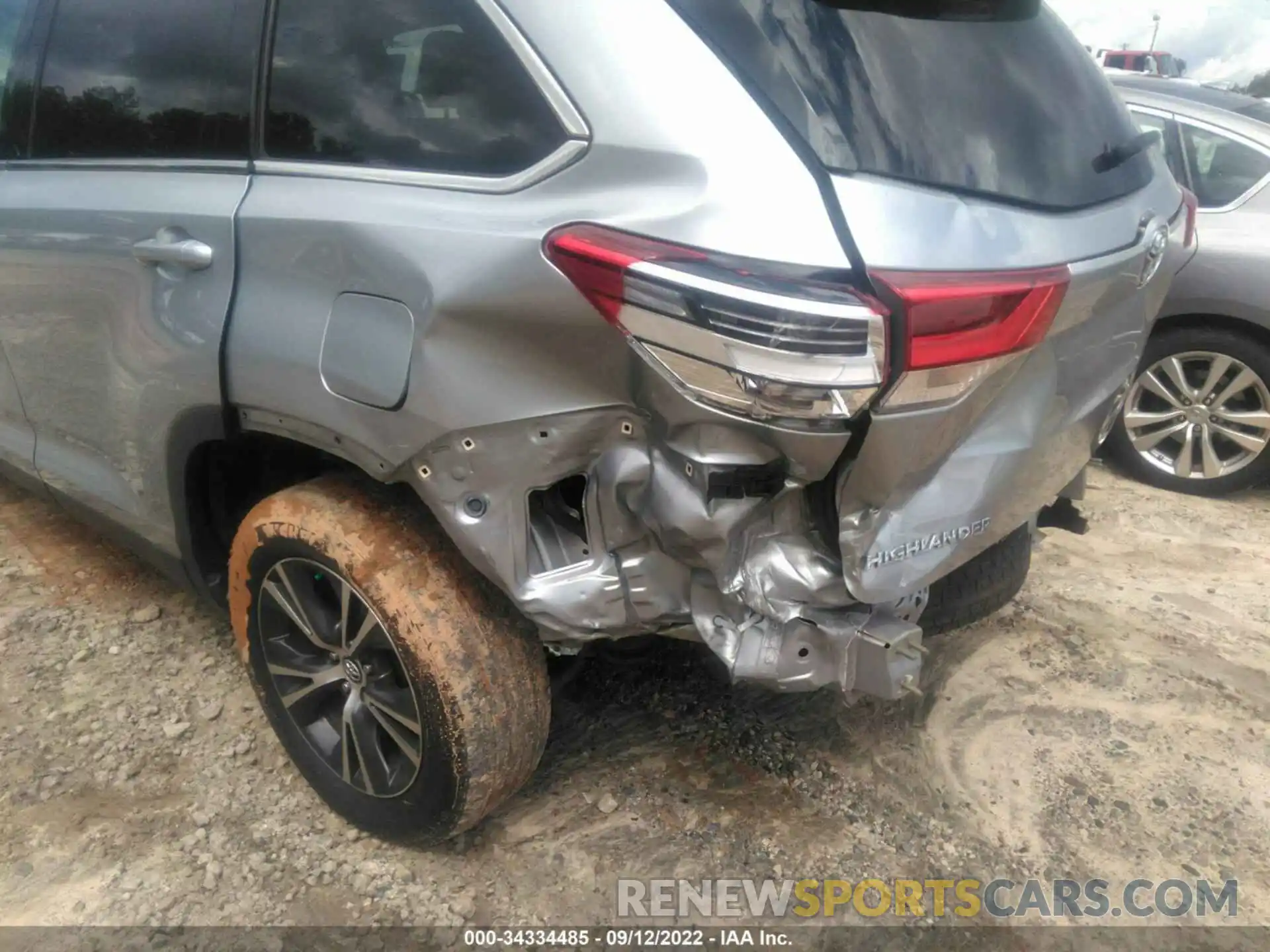 6 Фотография поврежденного автомобиля 5TDZZRFH5KS299211 TOYOTA HIGHLANDER 2019