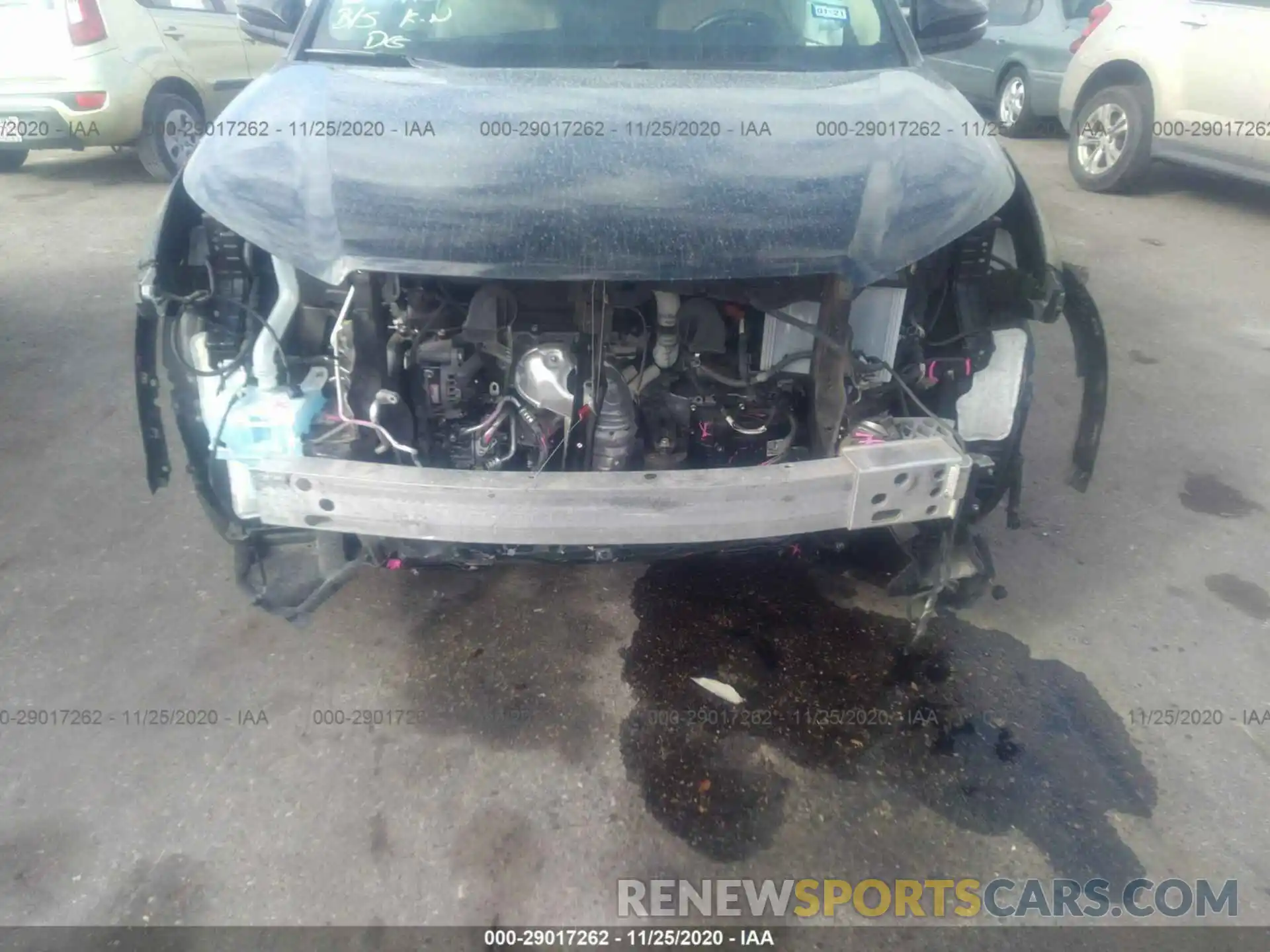 6 Photograph of a damaged car 5TDZZRFH6KS292767 TOYOTA HIGHLANDER 2019