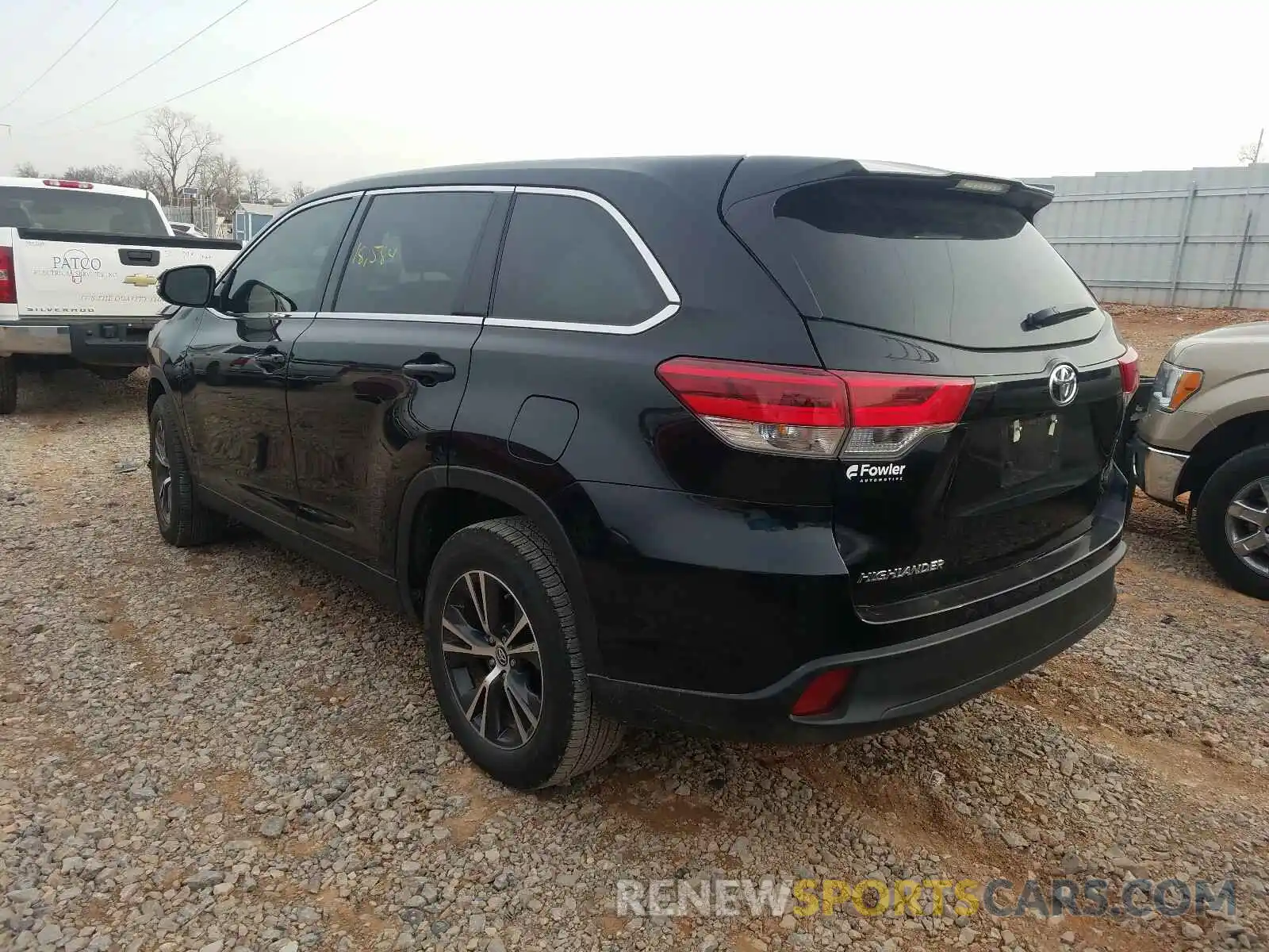 3 Фотография поврежденного автомобиля 5TDZZRFH7KS292275 TOYOTA HIGHLANDER 2019