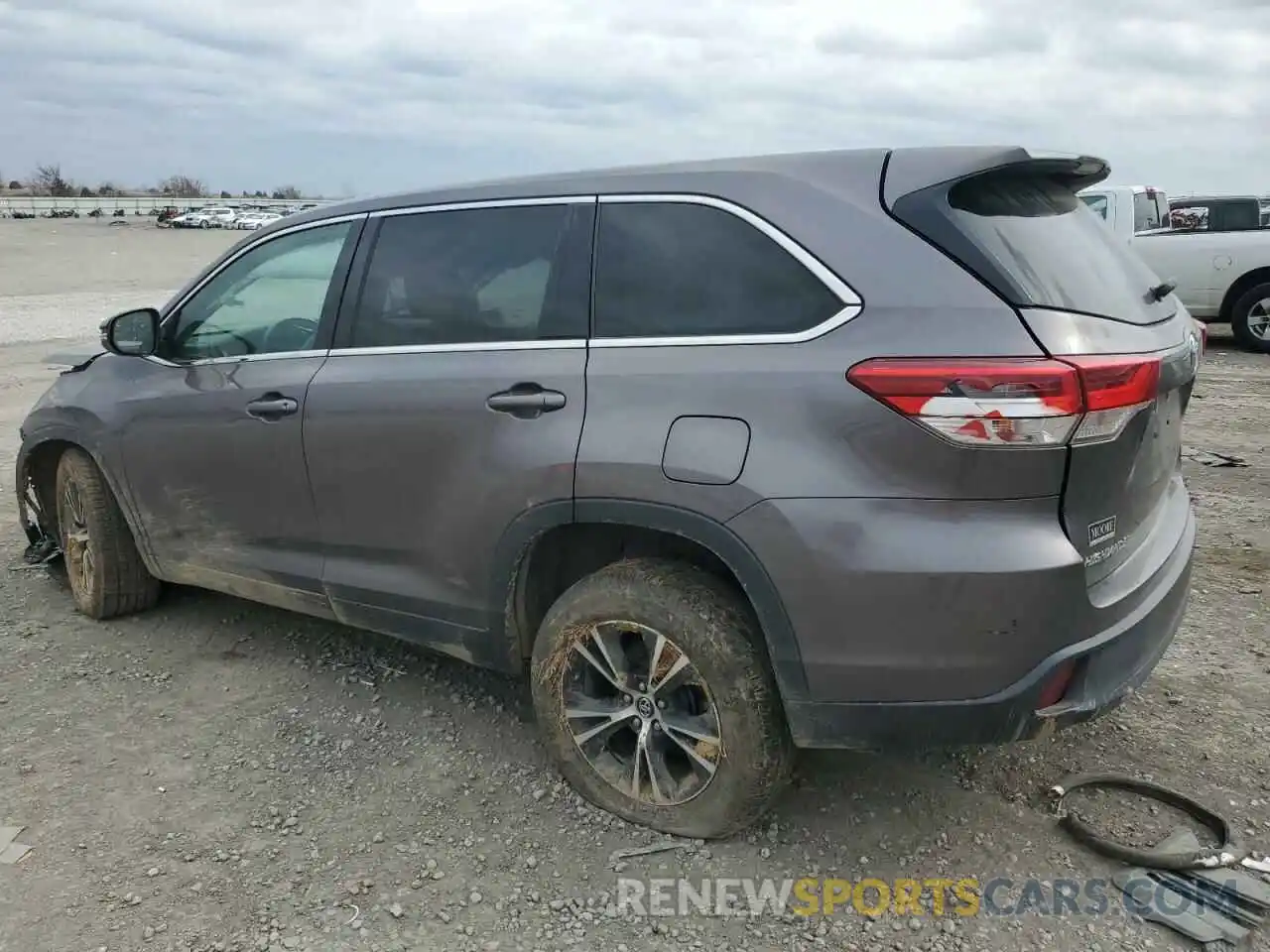 2 Фотография поврежденного автомобиля 5TDZZRFH7KS304831 TOYOTA HIGHLANDER 2019