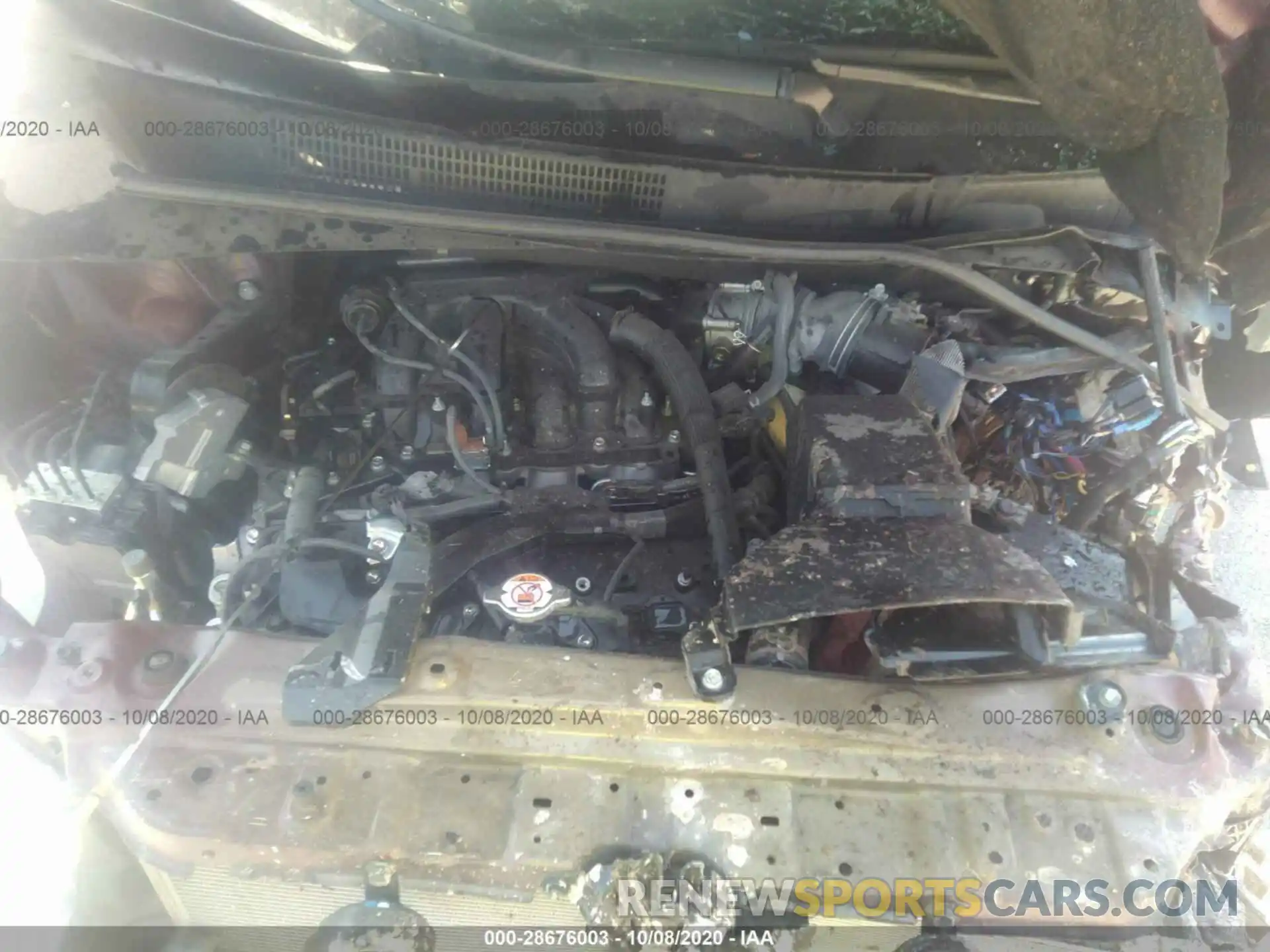 10 Фотография поврежденного автомобиля 5TDZZRFH7KS370439 TOYOTA HIGHLANDER 2019