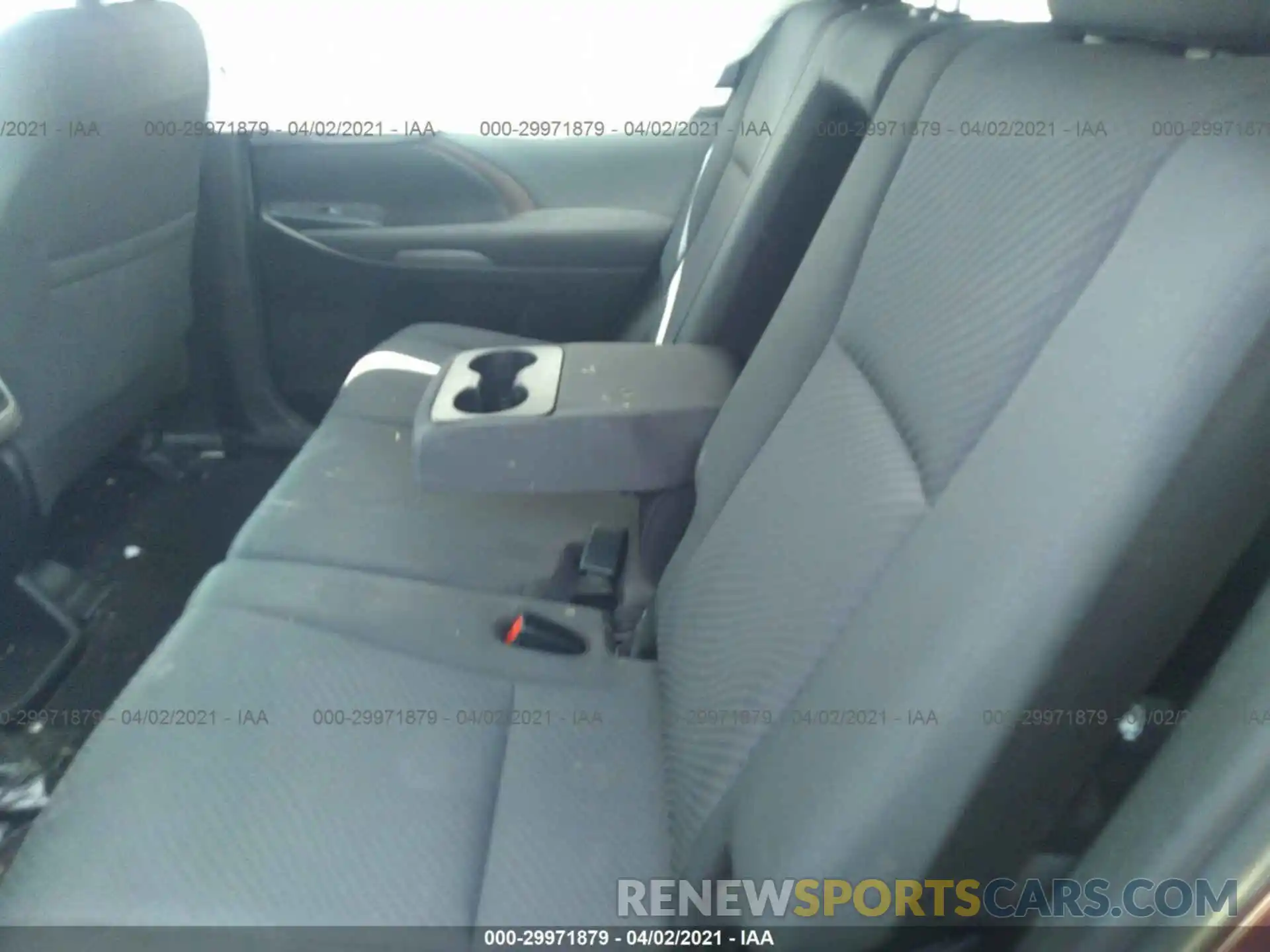 8 Фотография поврежденного автомобиля 5TDZZRFH8KS317586 TOYOTA HIGHLANDER 2019