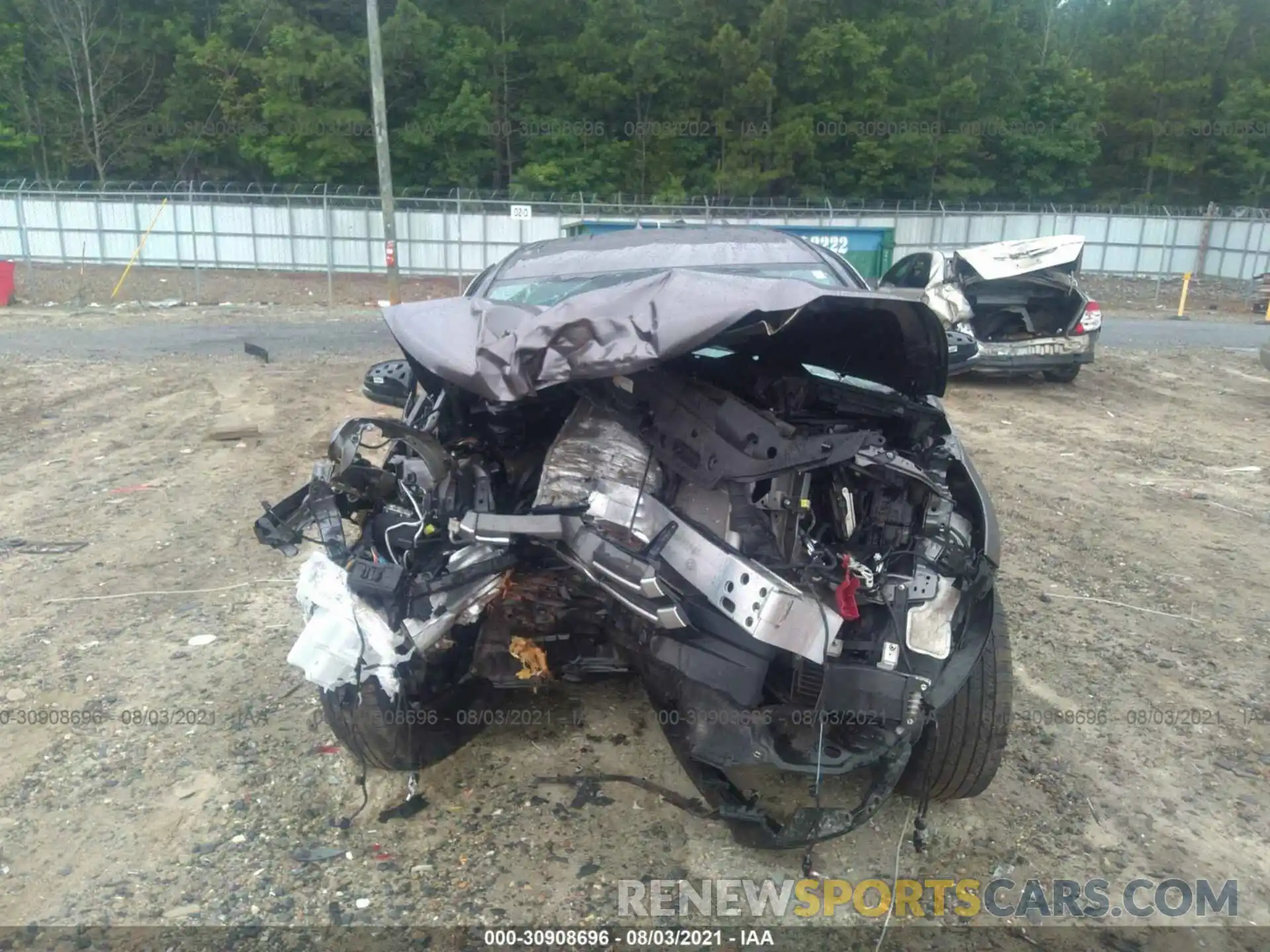 6 Photograph of a damaged car 5TDZZRFH8KS349924 TOYOTA HIGHLANDER 2019