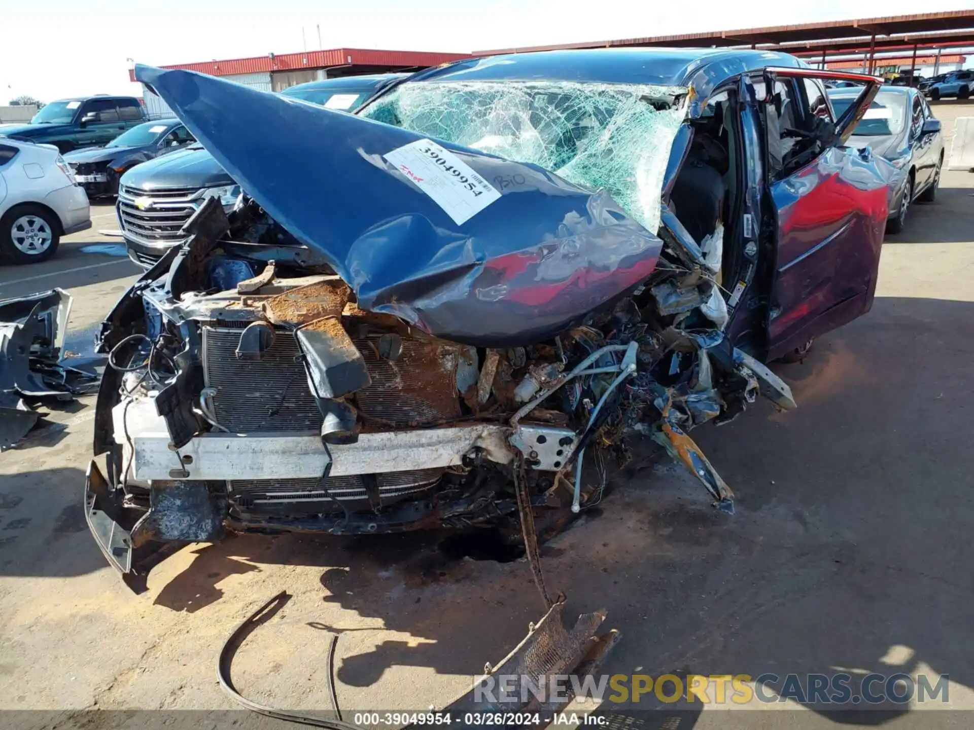 6 Photograph of a damaged car 5TDZZRFH8KS355013 TOYOTA HIGHLANDER 2019