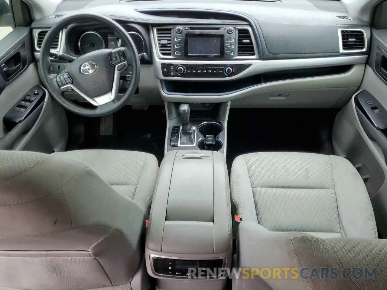 8 Фотография поврежденного автомобиля 5TDZZRFH8KS361703 TOYOTA HIGHLANDER 2019