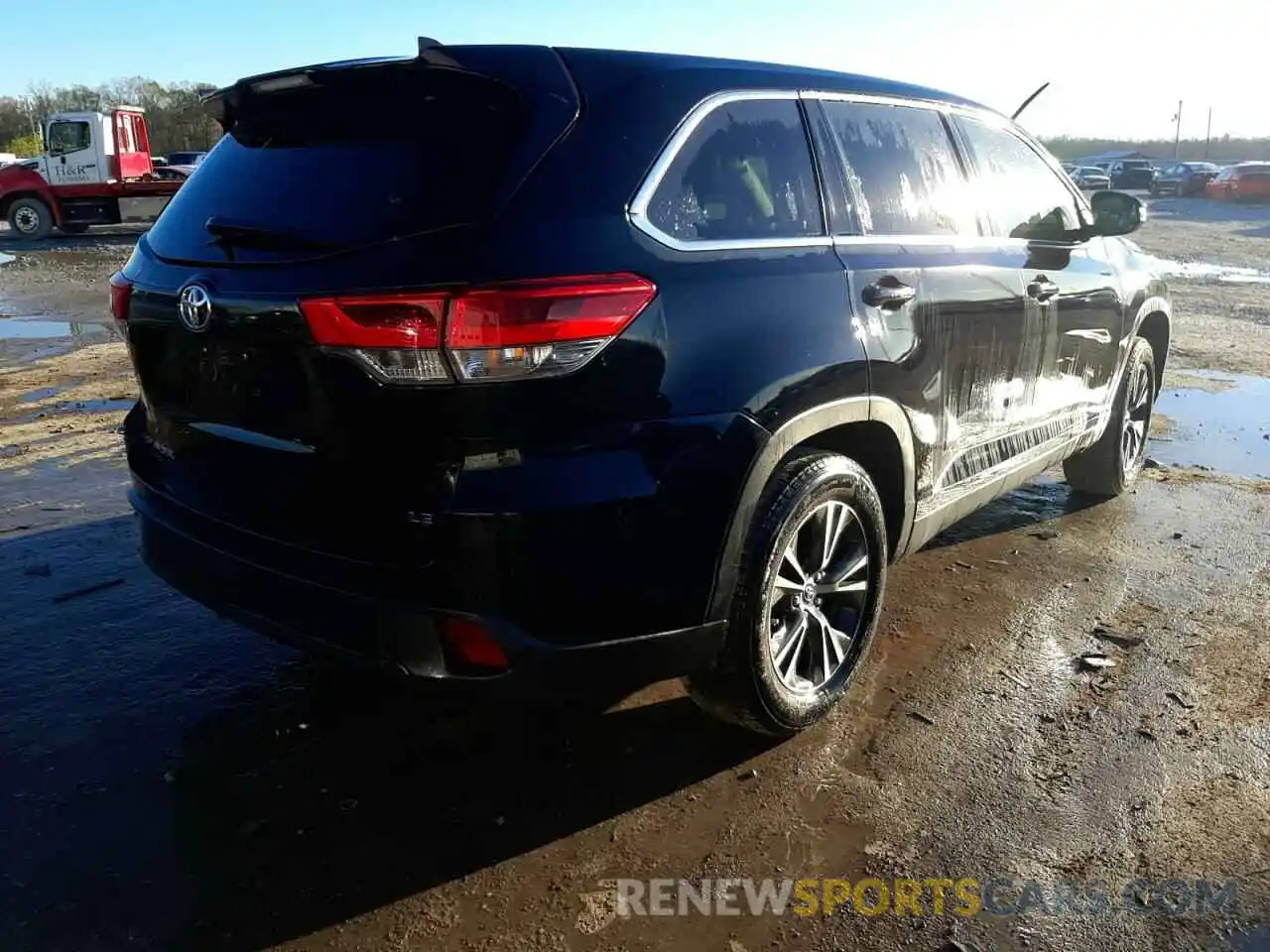 4 Фотография поврежденного автомобиля 5TDZZRFH8KS363208 TOYOTA HIGHLANDER 2019