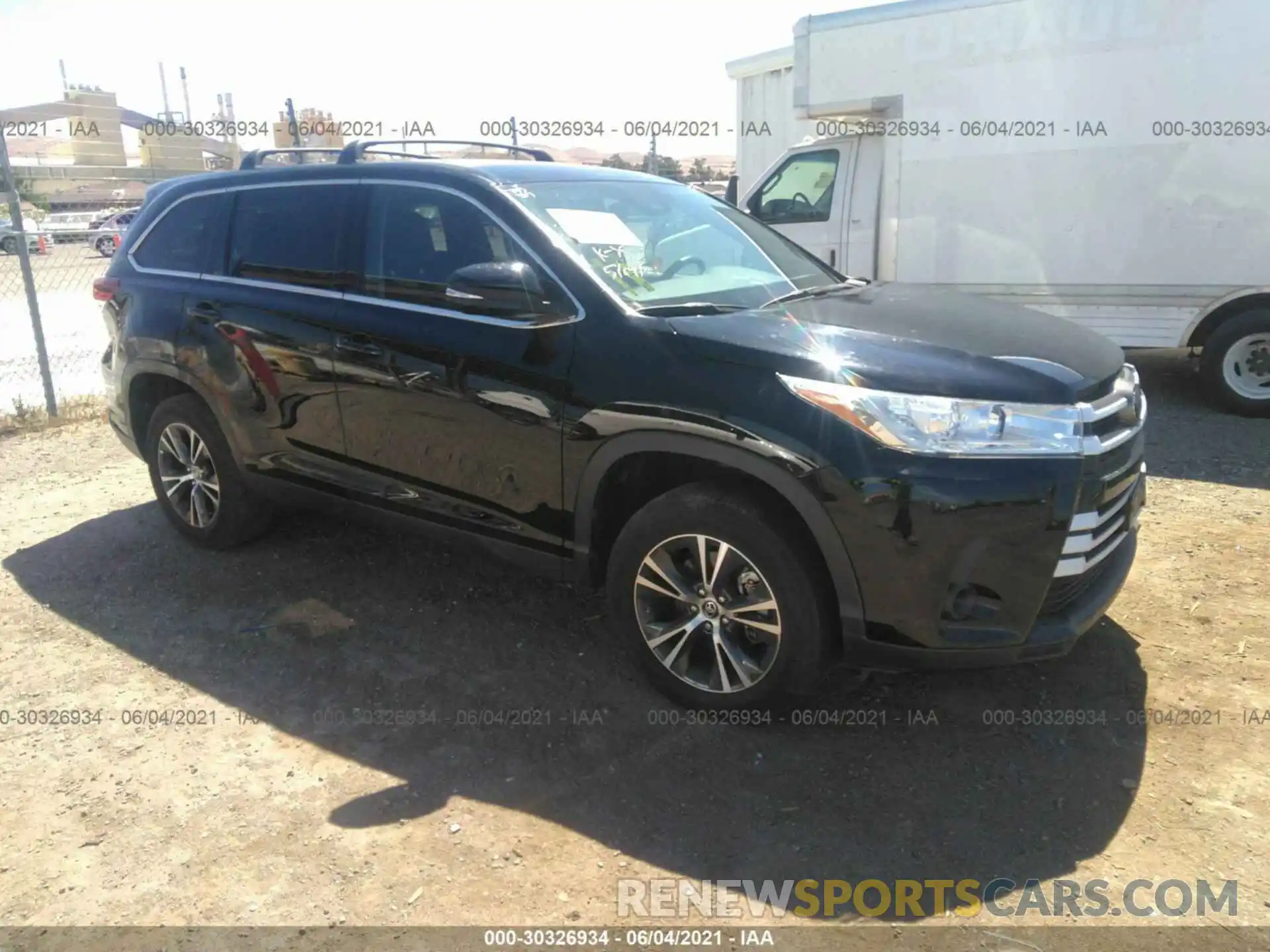 1 Фотография поврежденного автомобиля 5TDZZRFH8KS364133 TOYOTA HIGHLANDER 2019