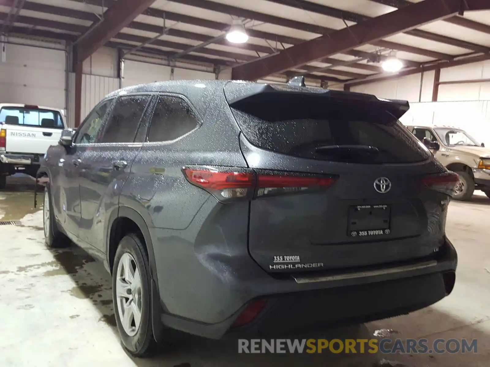 3 Photograph of a damaged car 5TDBBRCH3LS502558 TOYOTA HIGHLANDER 2020