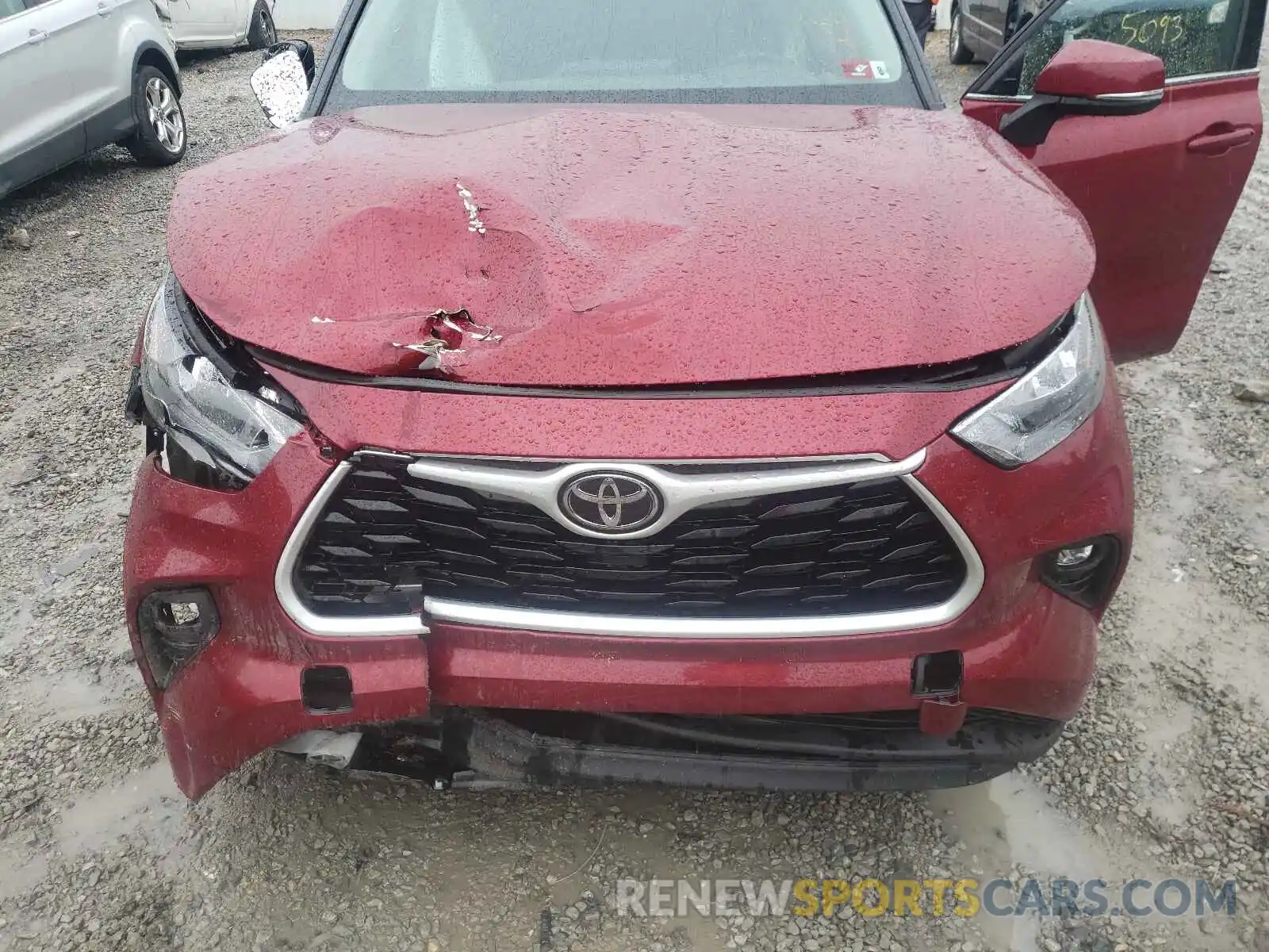 7 Photograph of a damaged car 5TDBZRBH1LS050431 TOYOTA HIGHLANDER 2020