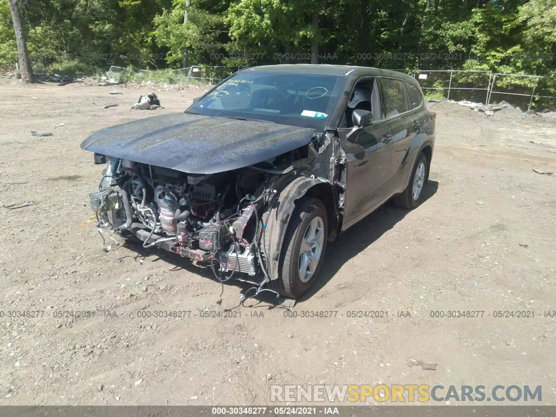 6 Фотография поврежденного автомобиля 5TDBZRBH2LS507862 TOYOTA HIGHLANDER 2020