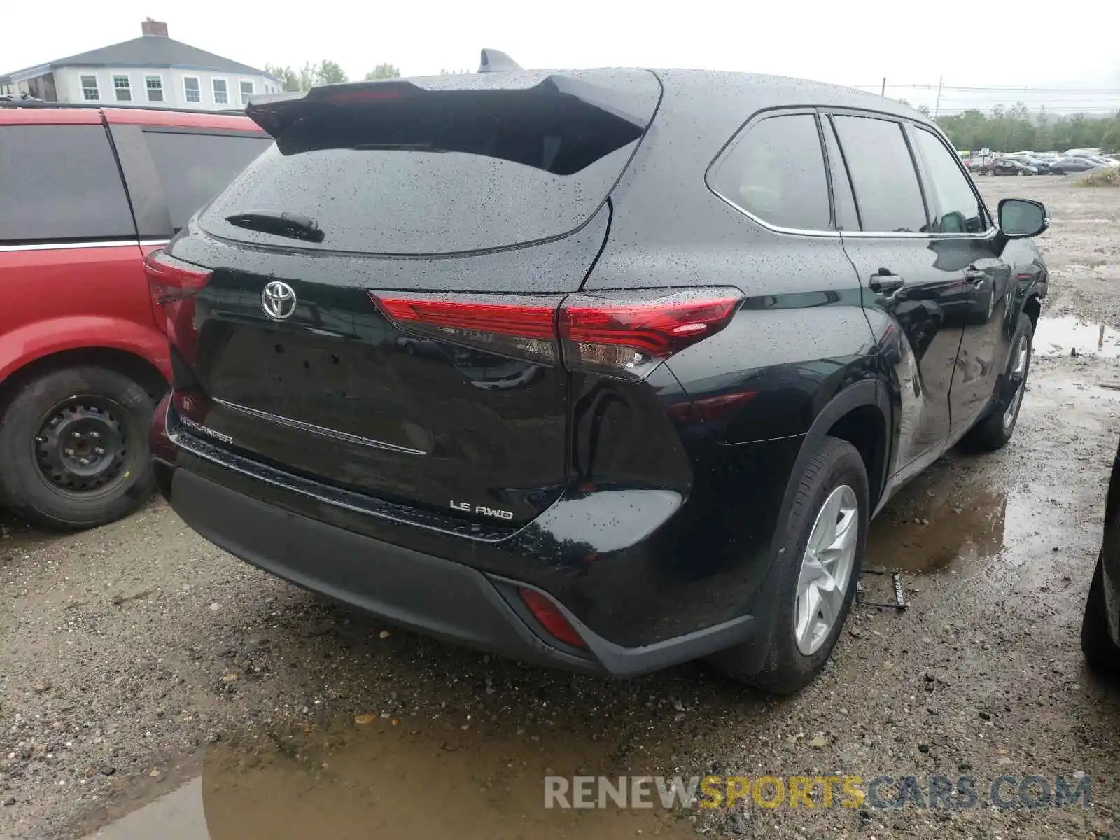 4 Photograph of a damaged car 5TDBZRBH3LS019245 TOYOTA HIGHLANDER 2020