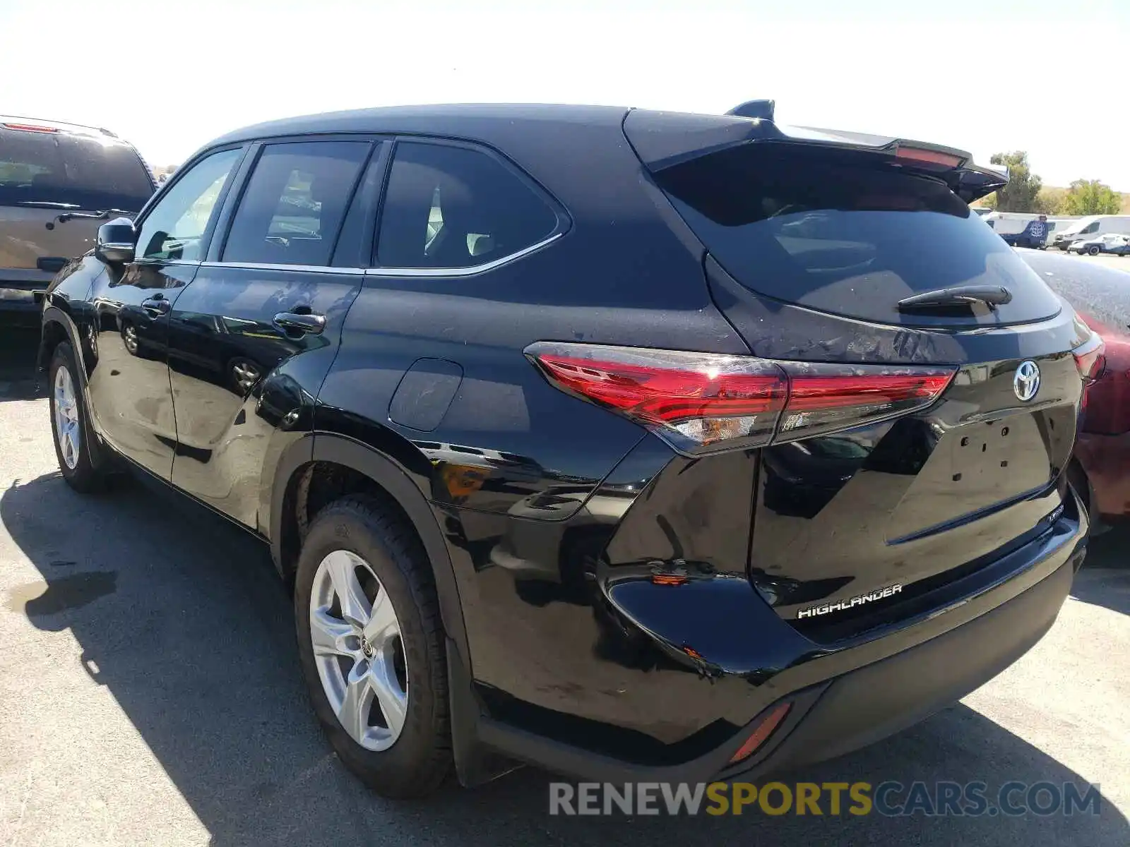 3 Photograph of a damaged car 5TDBZRBH4LS037088 TOYOTA HIGHLANDER 2020