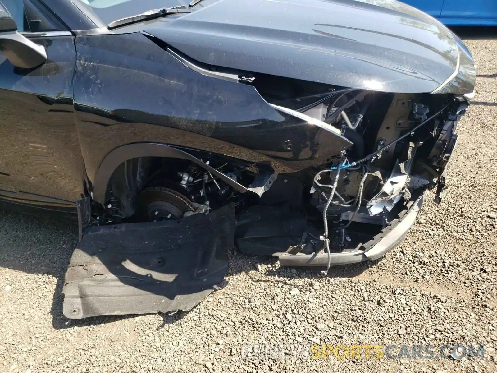 9 Фотография поврежденного автомобиля 5TDBZRBH6LS013309 TOYOTA HIGHLANDER 2020