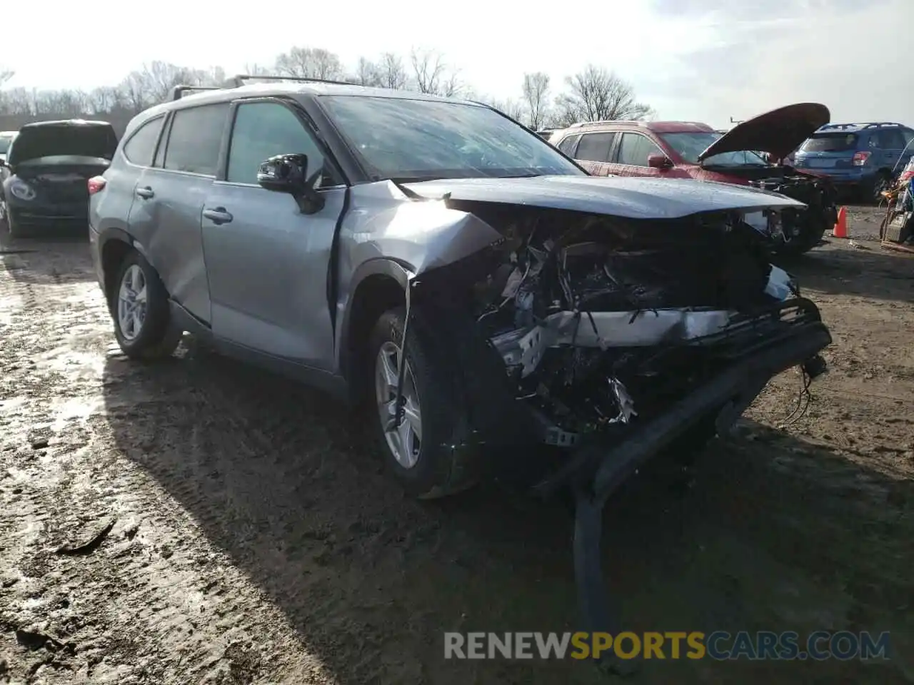 9 Photograph of a damaged car 5TDBZRBH6LS040090 TOYOTA HIGHLANDER 2020