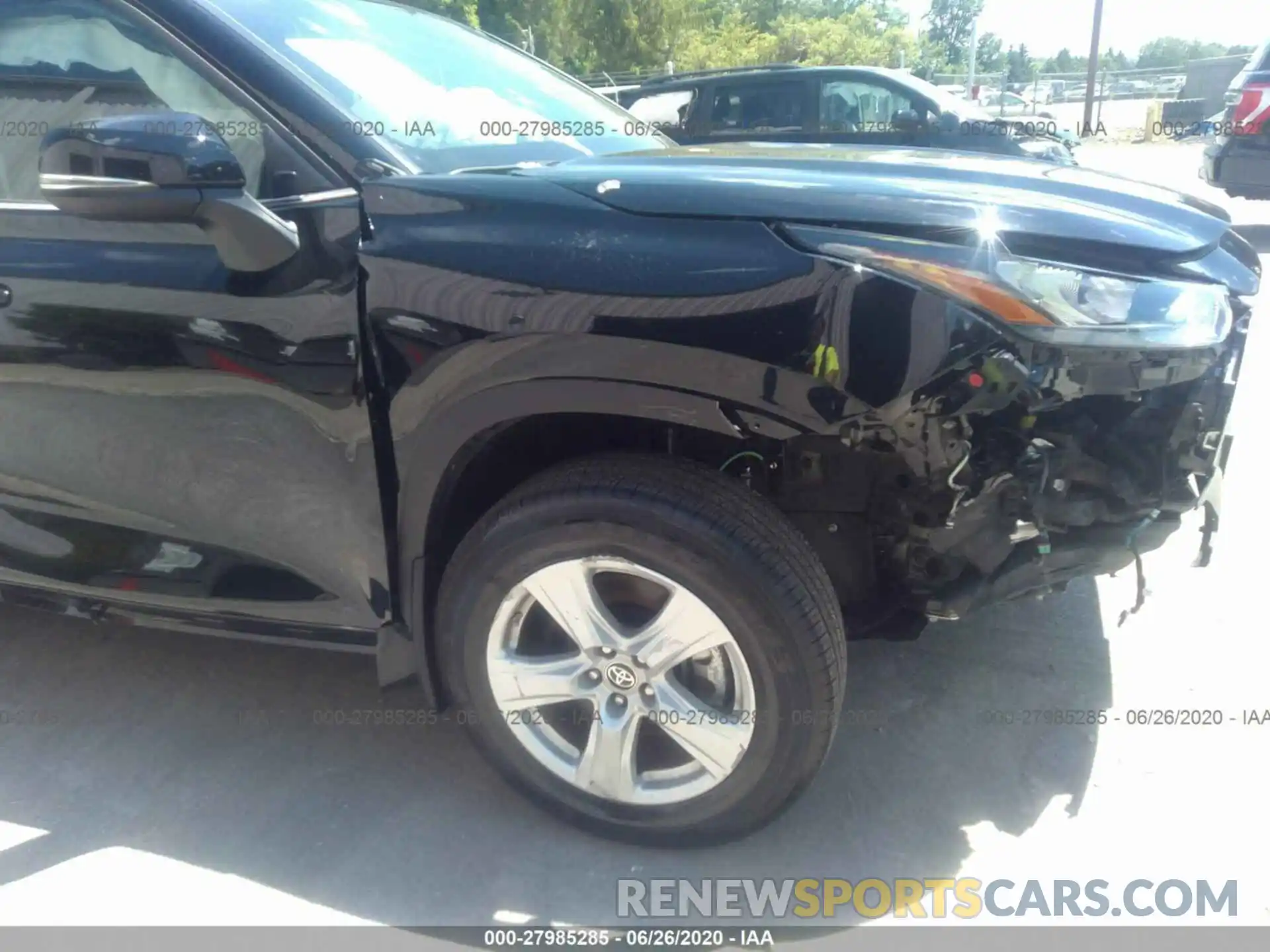 6 Photograph of a damaged car 5TDBZRBH6LS502759 TOYOTA HIGHLANDER 2020