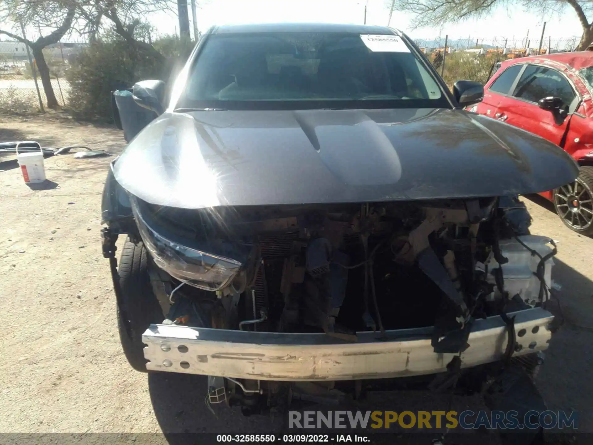 6 Photograph of a damaged car 5TDBZRBH7LS009432 TOYOTA HIGHLANDER 2020