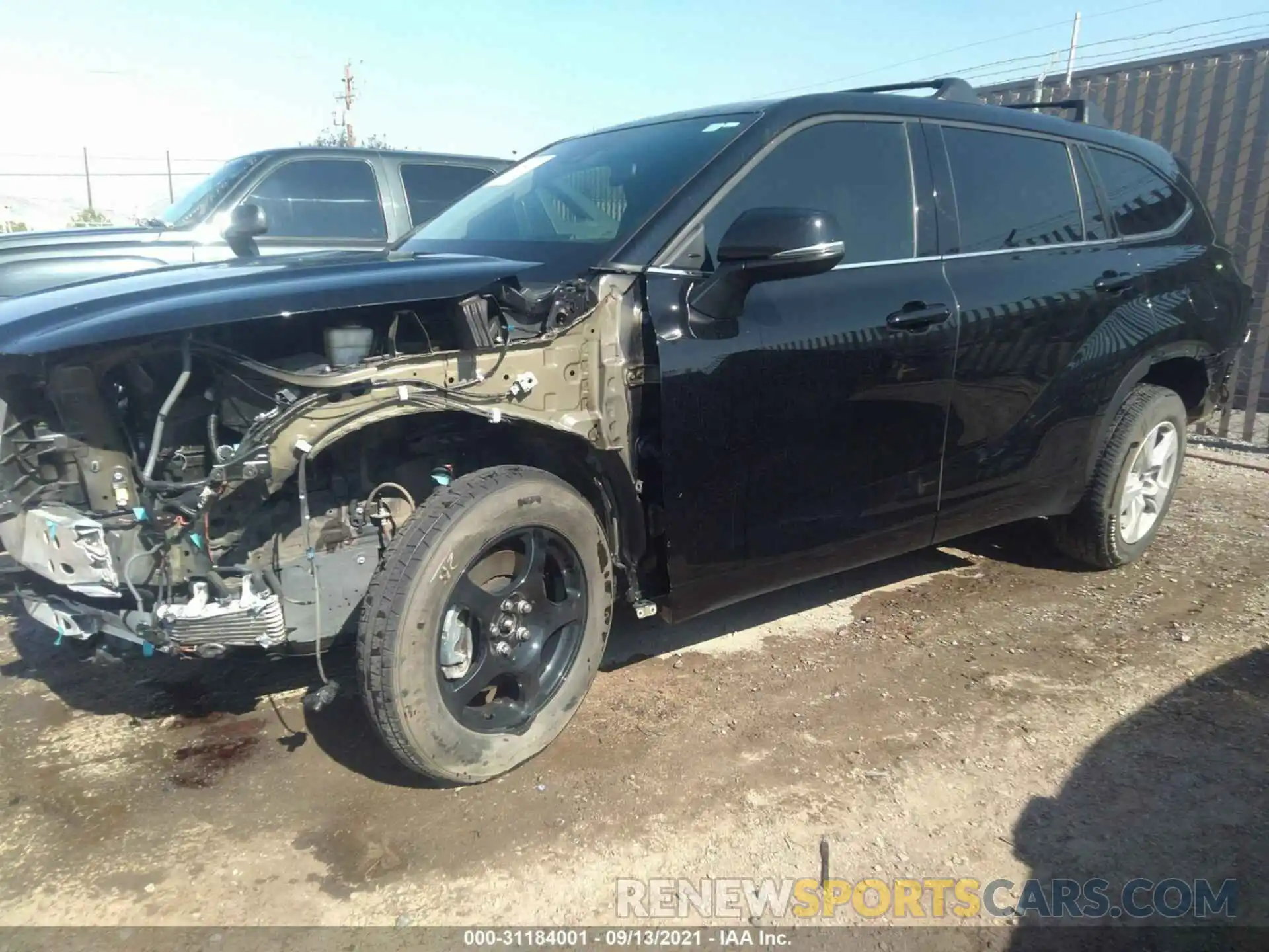 6 Photograph of a damaged car 5TDBZRBH7LS038655 TOYOTA HIGHLANDER 2020