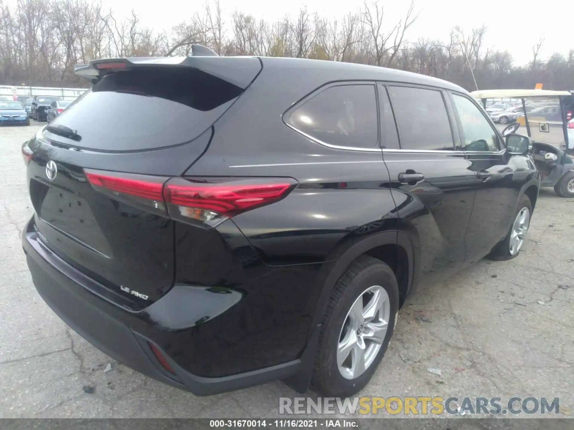 4 Photograph of a damaged car 5TDBZRBHXLS015063 TOYOTA HIGHLANDER 2020