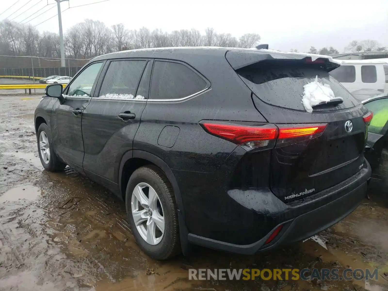 3 Photograph of a damaged car 5TDBZRBHXLS518124 TOYOTA HIGHLANDER 2020