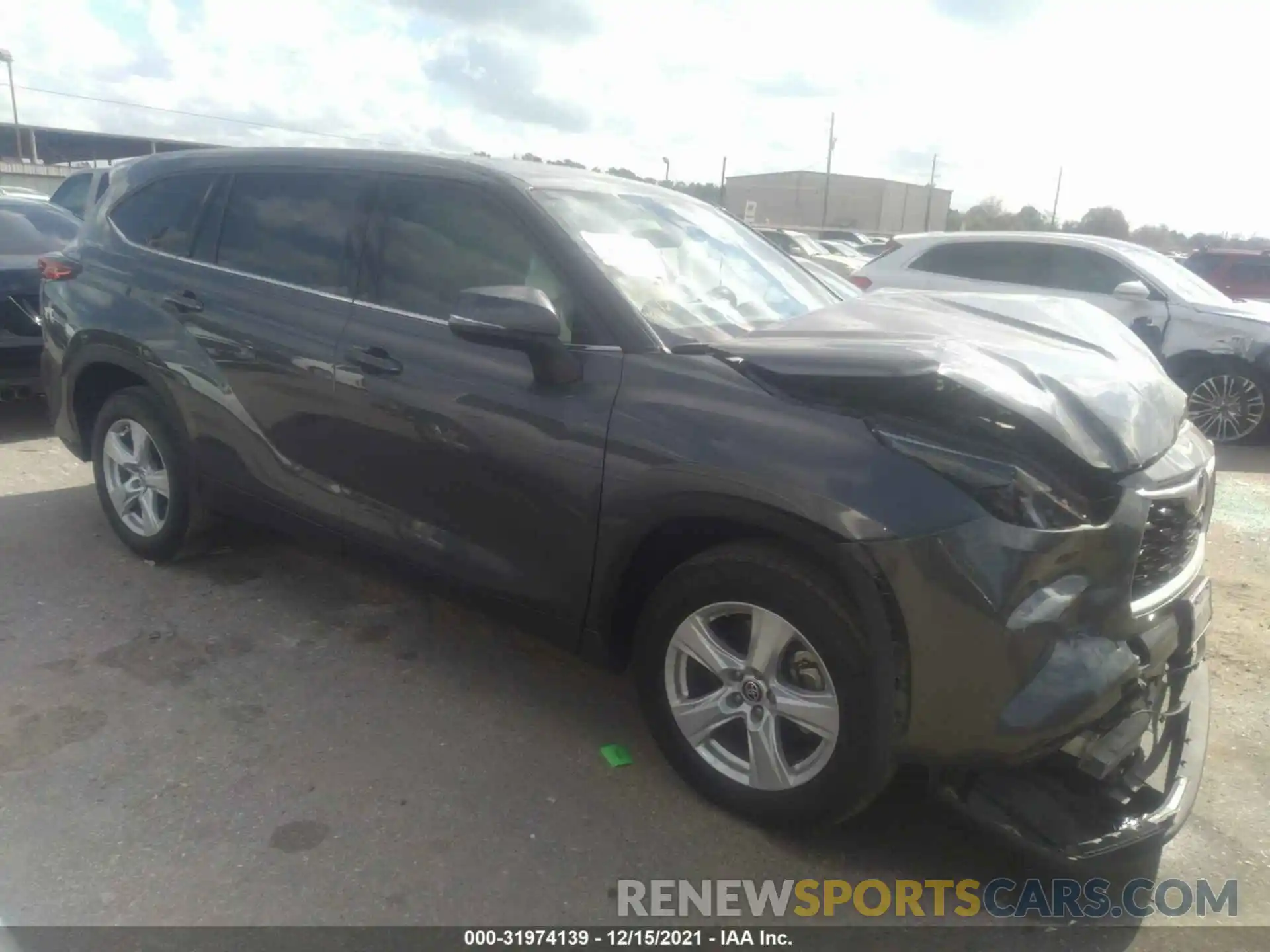 1 Photograph of a damaged car 5TDCZRAH3LS508220 TOYOTA HIGHLANDER 2020