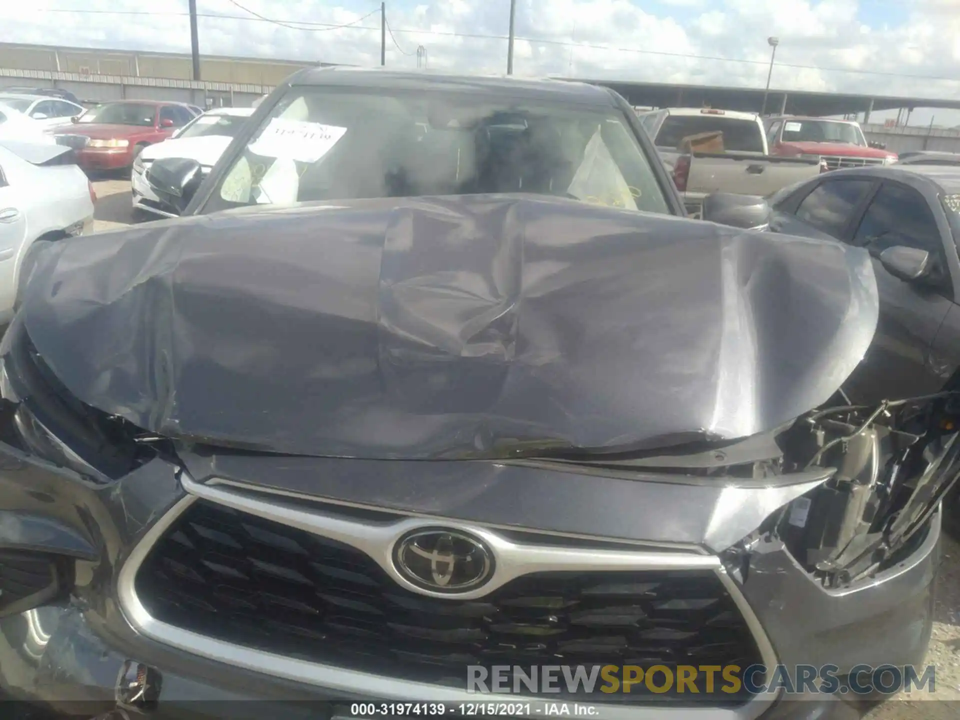 6 Photograph of a damaged car 5TDCZRAH3LS508220 TOYOTA HIGHLANDER 2020