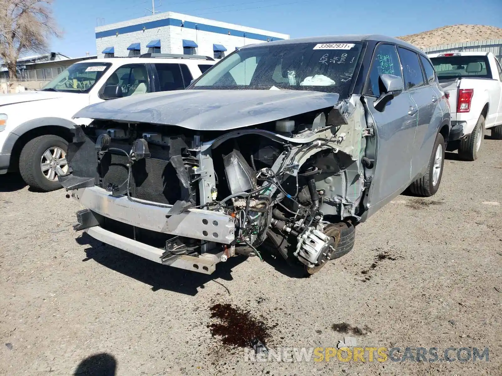 9 Фотография поврежденного автомобиля 5TDCZRAH4LS503558 TOYOTA HIGHLANDER 2020