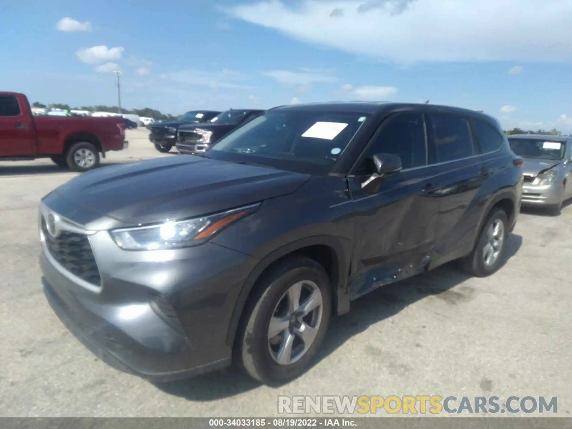 6 Photograph of a damaged car 5TDCZRAH5LS505397 TOYOTA HIGHLANDER 2020