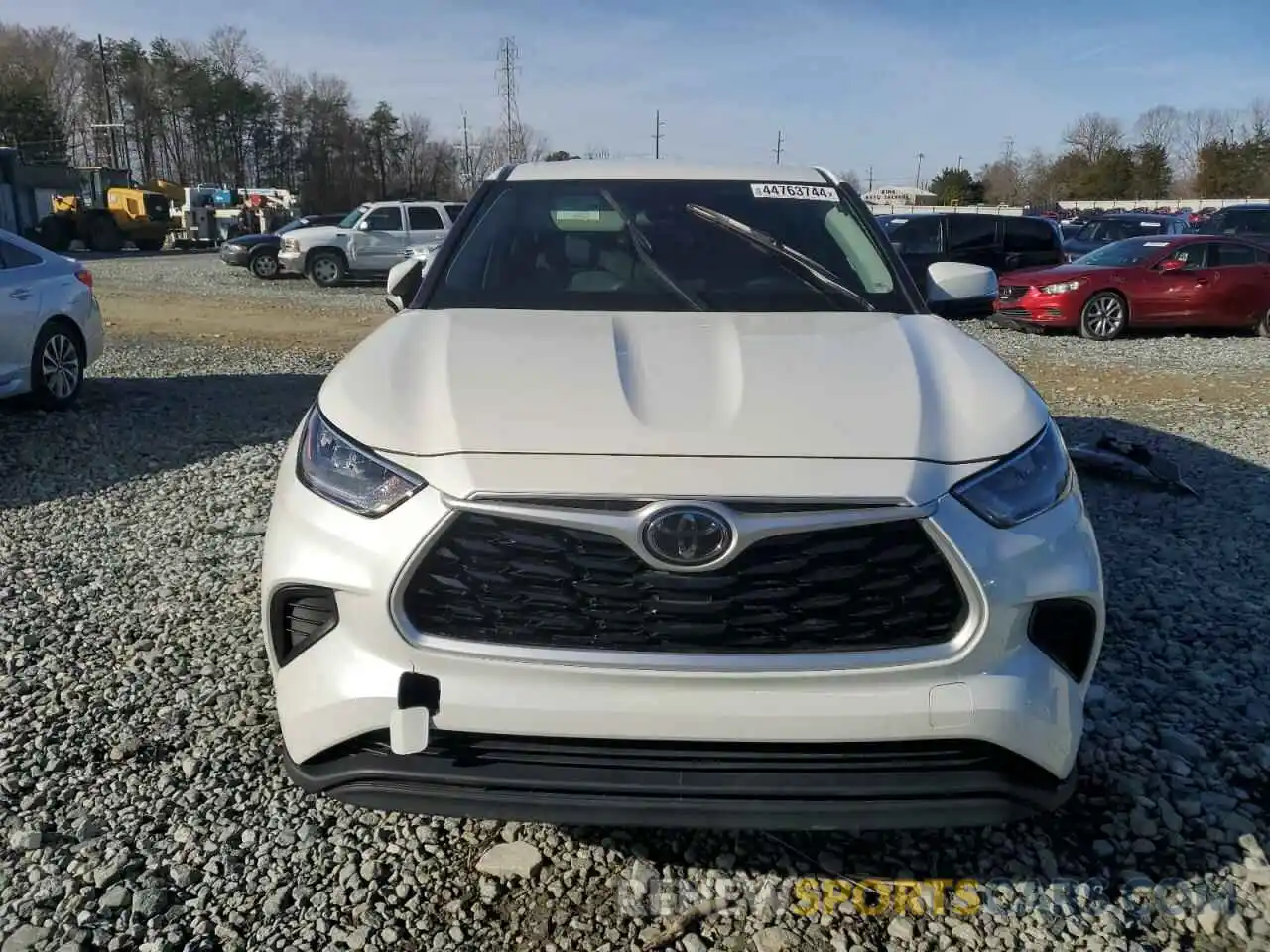 5 Photograph of a damaged car 5TDCZRAH7LS020257 TOYOTA HIGHLANDER 2020