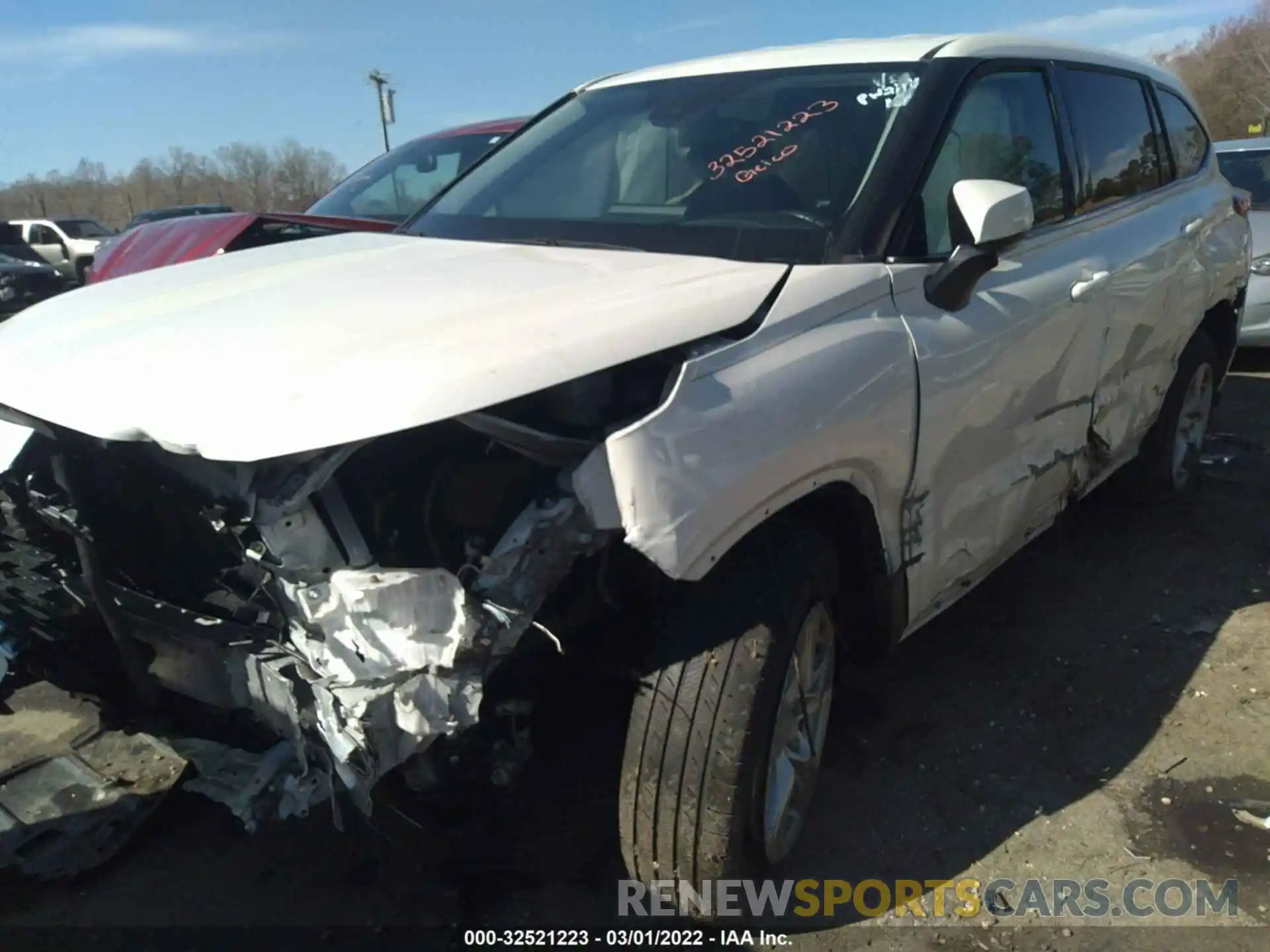 6 Photograph of a damaged car 5TDCZRAH7LS507149 TOYOTA HIGHLANDER 2020