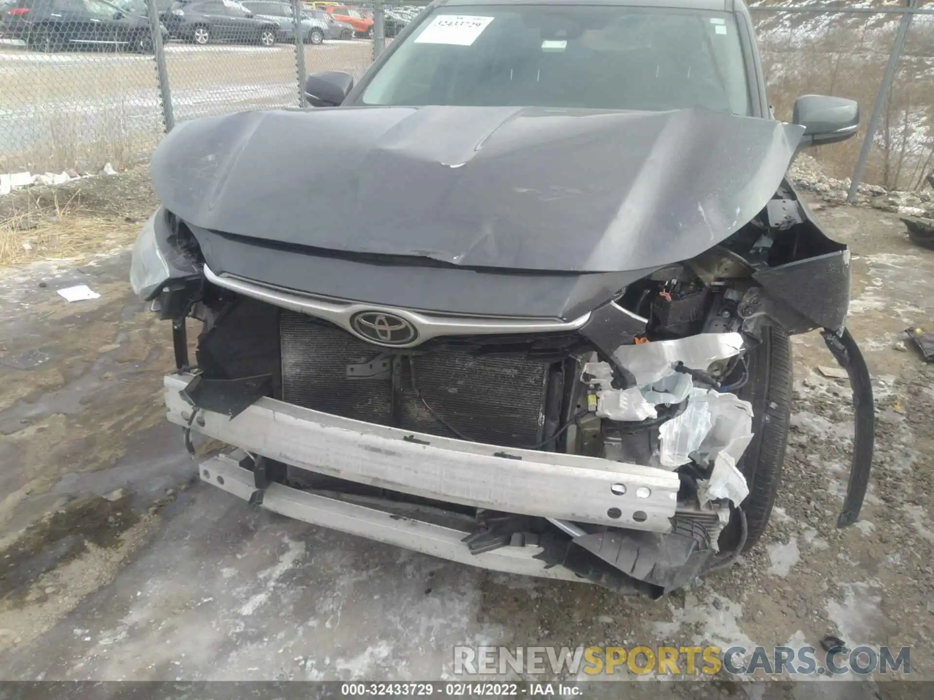 6 Photograph of a damaged car 5TDCZRAHXLS023086 TOYOTA HIGHLANDER 2020