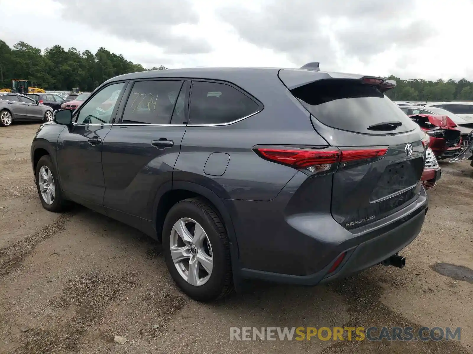 3 Photograph of a damaged car 5TDCZRBH0LS013441 TOYOTA HIGHLANDER 2020