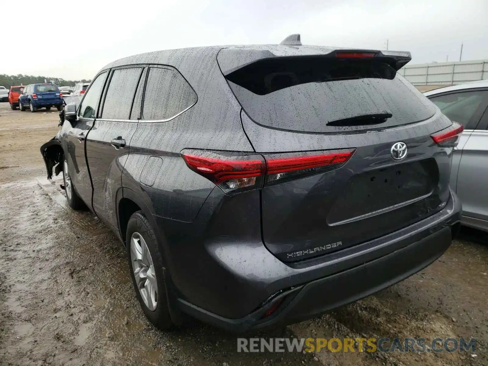 3 Photograph of a damaged car 5TDCZRBH3LS044411 TOYOTA HIGHLANDER 2020