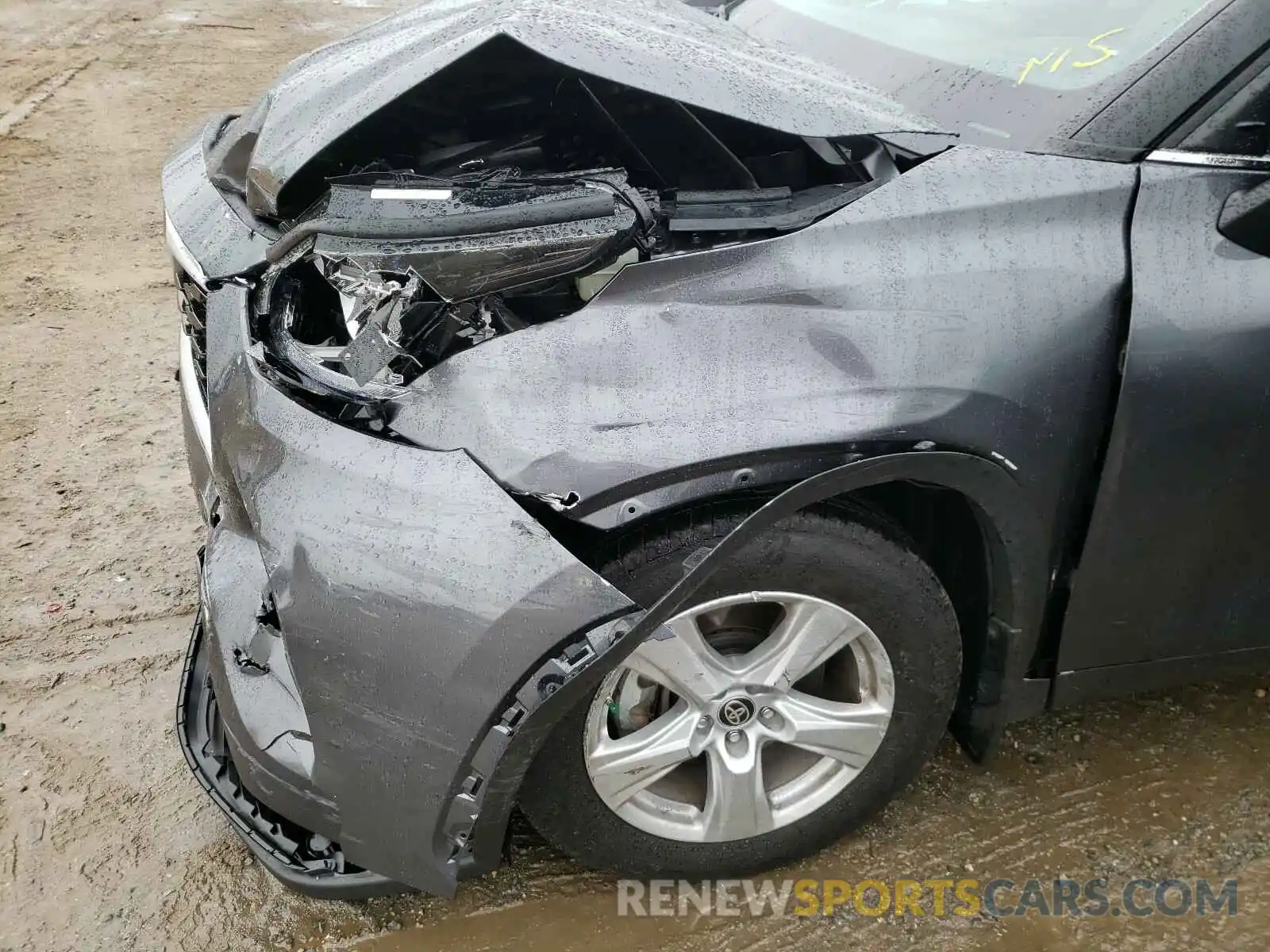 9 Photograph of a damaged car 5TDCZRBH3LS044411 TOYOTA HIGHLANDER 2020