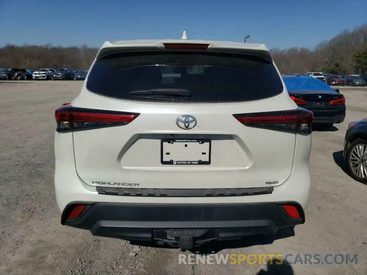 6 Photograph of a damaged car 5TDCZRBH3LS518518 TOYOTA HIGHLANDER 2020