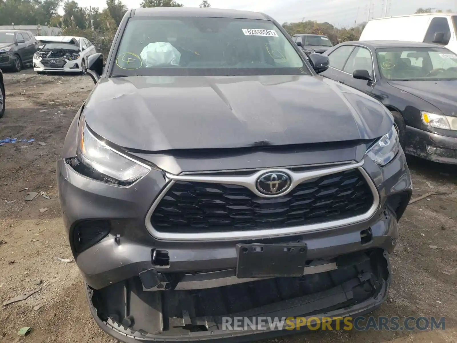 9 Photograph of a damaged car 5TDCZRBH4LS013958 TOYOTA HIGHLANDER 2020