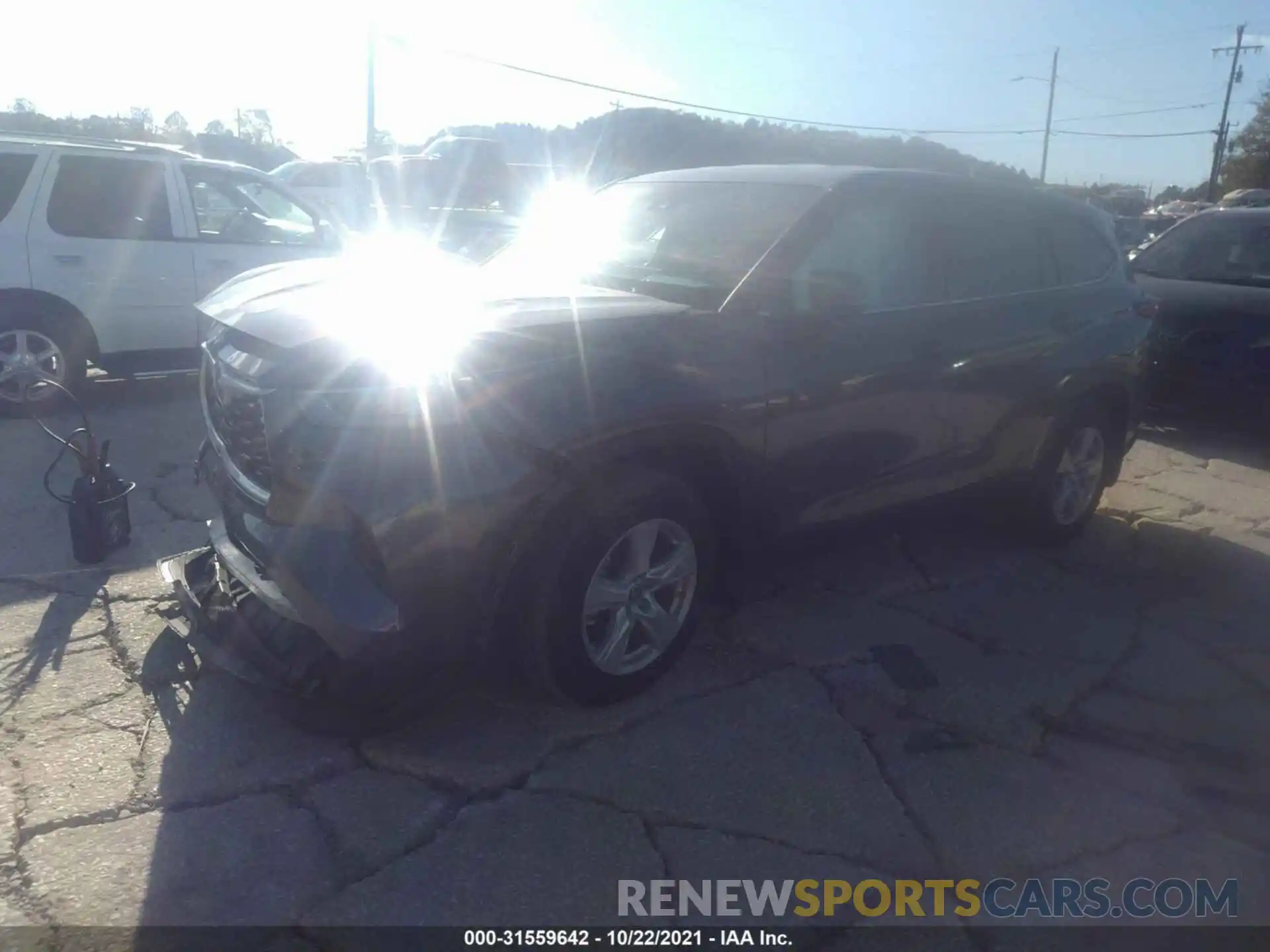 2 Photograph of a damaged car 5TDCZRBH4LS033434 TOYOTA HIGHLANDER 2020