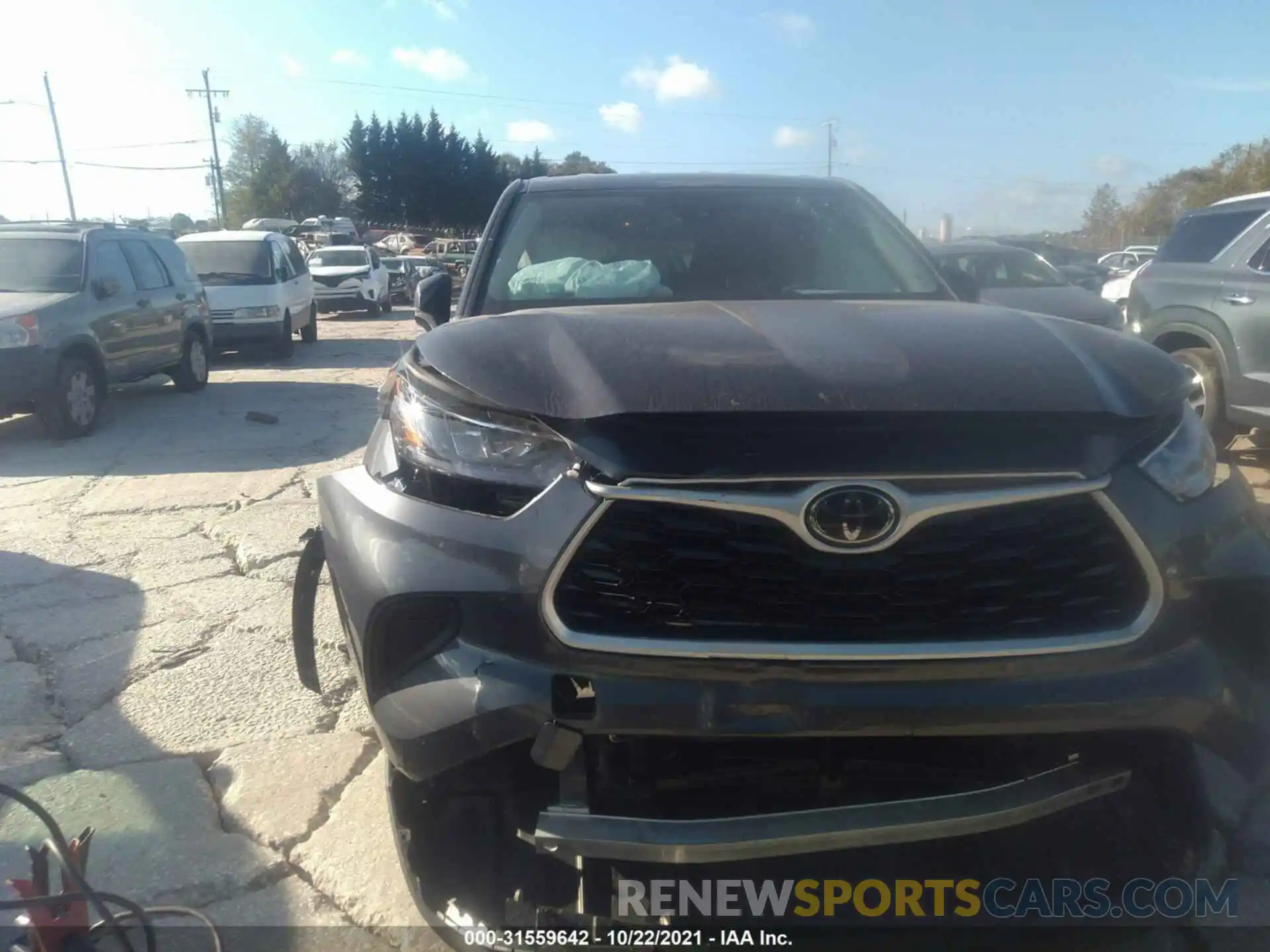 6 Photograph of a damaged car 5TDCZRBH4LS033434 TOYOTA HIGHLANDER 2020