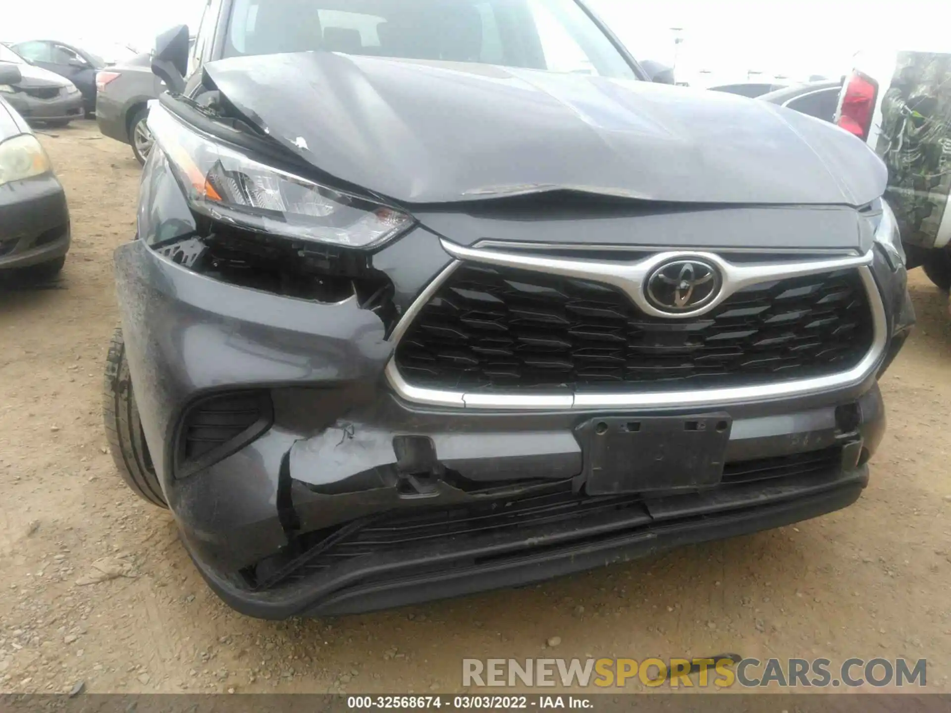 6 Photograph of a damaged car 5TDCZRBH5LS020269 TOYOTA HIGHLANDER 2020