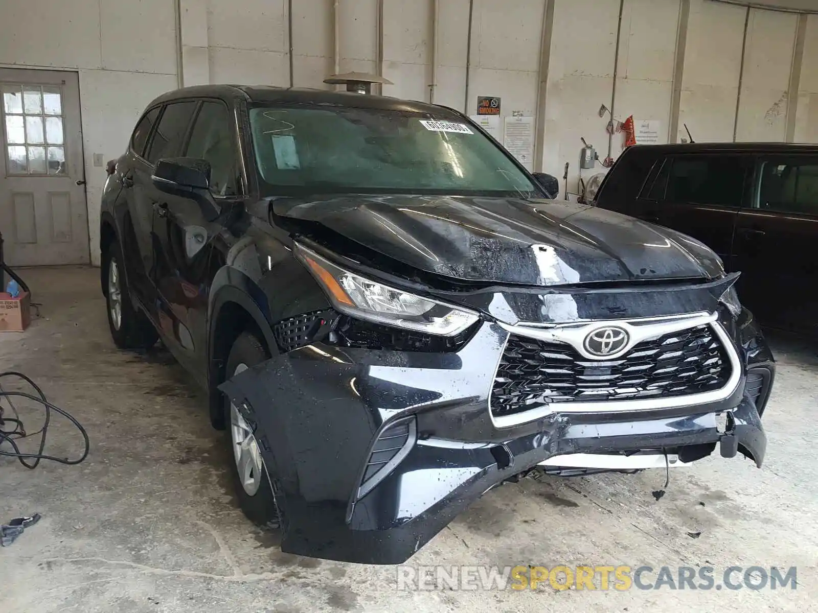 1 Photograph of a damaged car 5TDCZRBH5LS044183 TOYOTA HIGHLANDER 2020