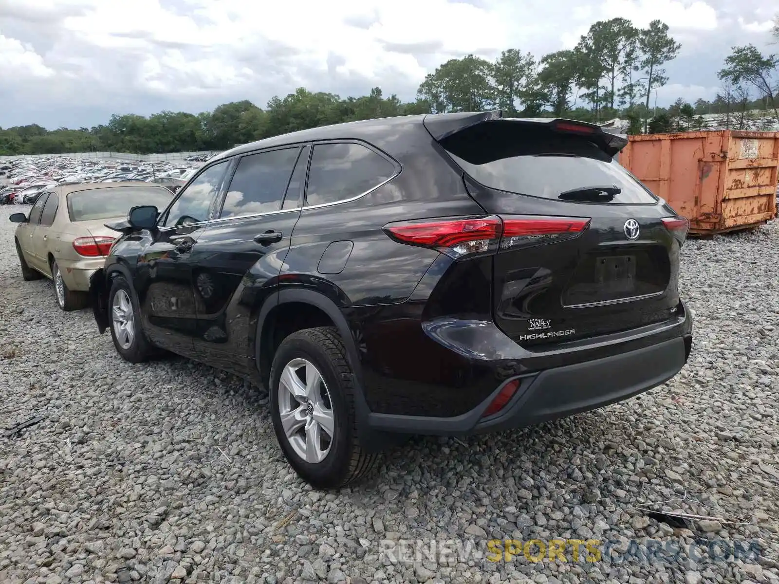 3 Photograph of a damaged car 5TDCZRBH8LS032593 TOYOTA HIGHLANDER 2020