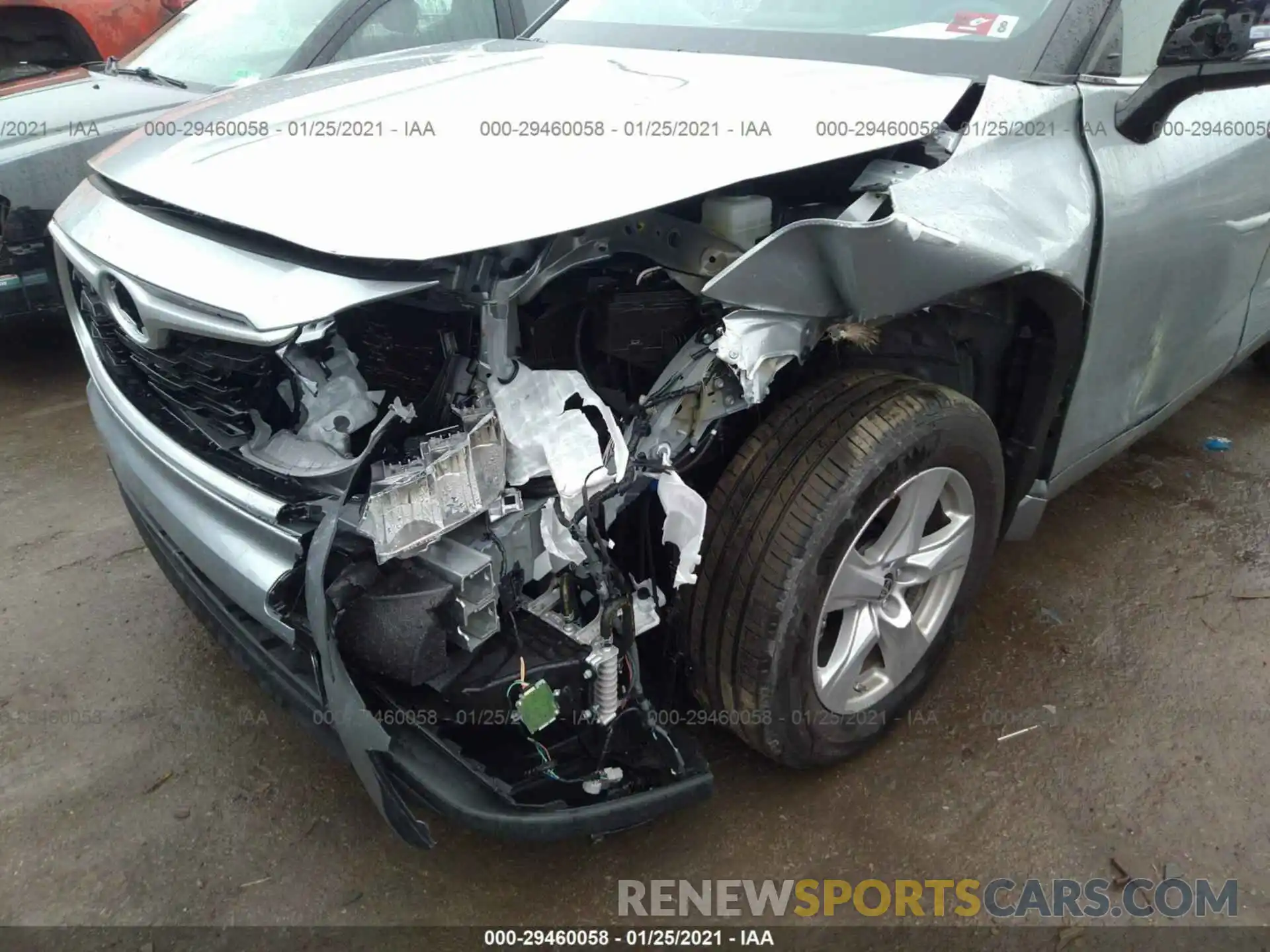 6 Photograph of a damaged car 5TDCZRBH8LS522497 TOYOTA HIGHLANDER 2020