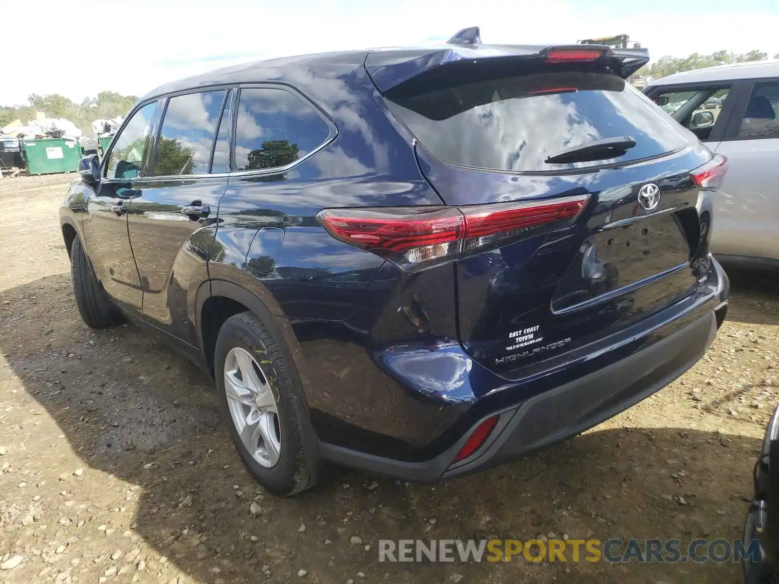 3 Photograph of a damaged car 5TDCZRBHXLS015004 TOYOTA HIGHLANDER 2020