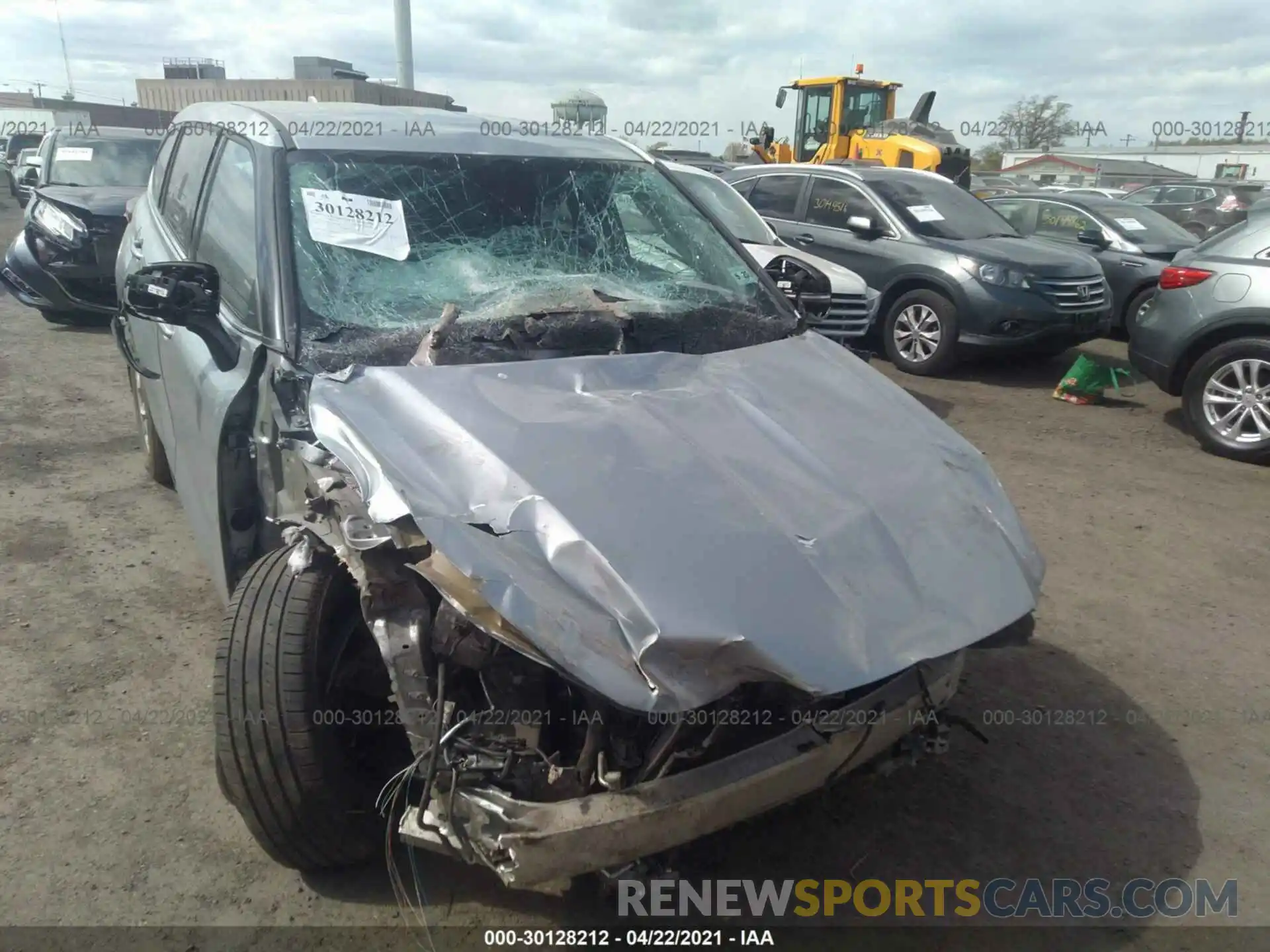 6 Photograph of a damaged car 5TDCZRBHXLS051596 TOYOTA HIGHLANDER 2020