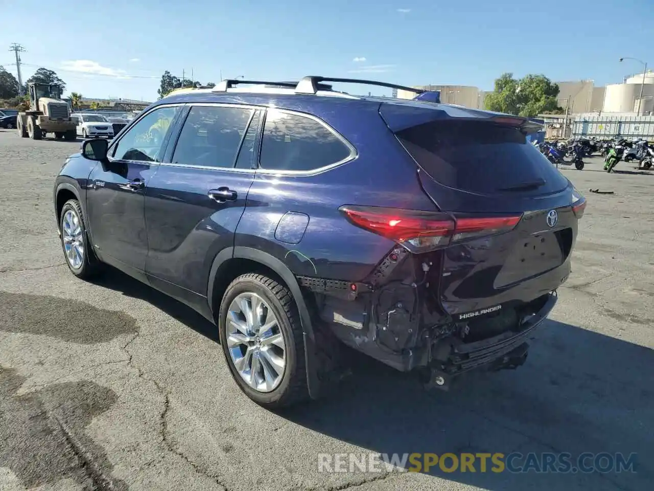 3 Photograph of a damaged car 5TDDBRCH1LS005713 TOYOTA HIGHLANDER 2020