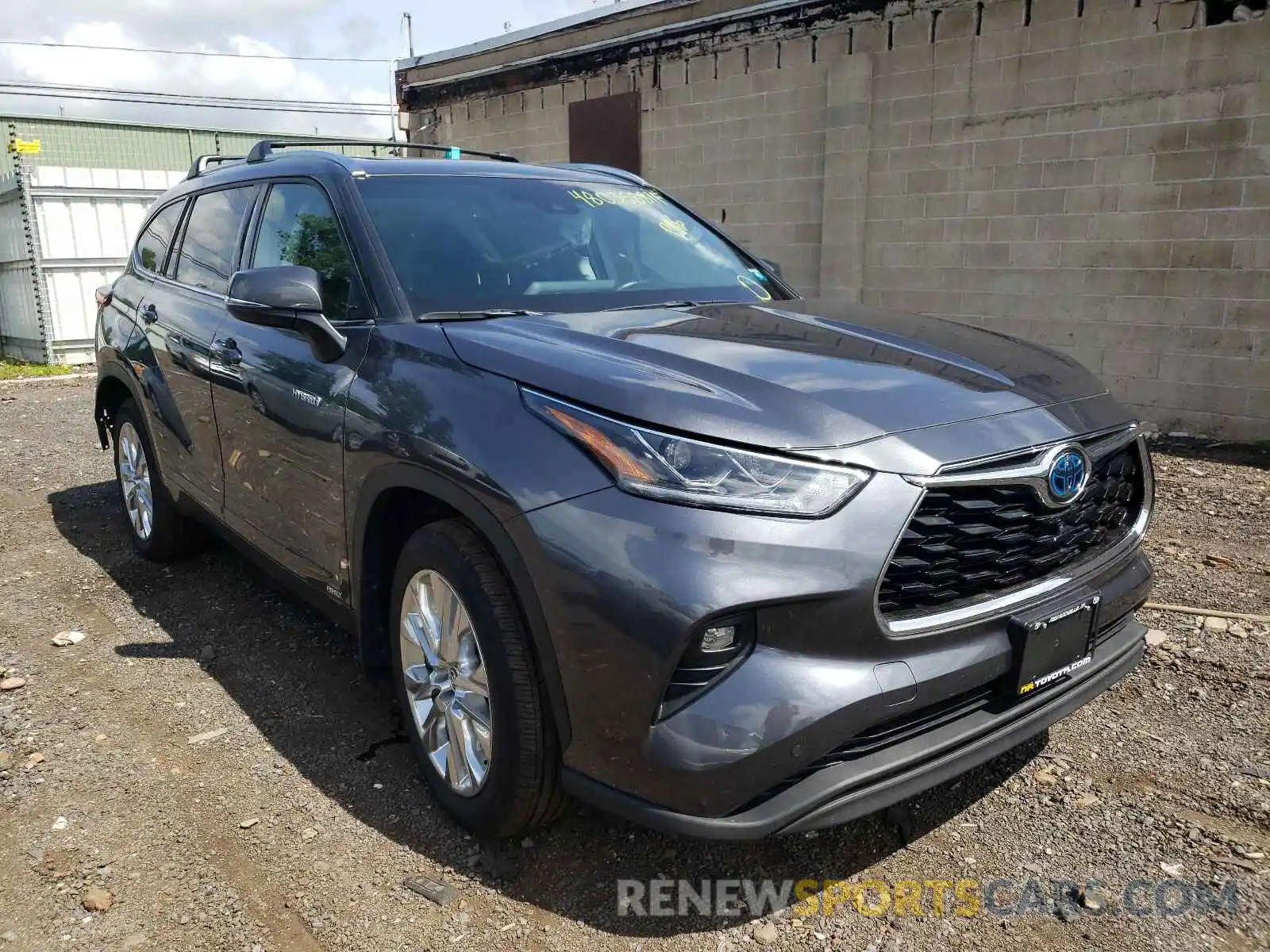 1 Photograph of a damaged car 5TDDBRCH5LS006797 TOYOTA HIGHLANDER 2020