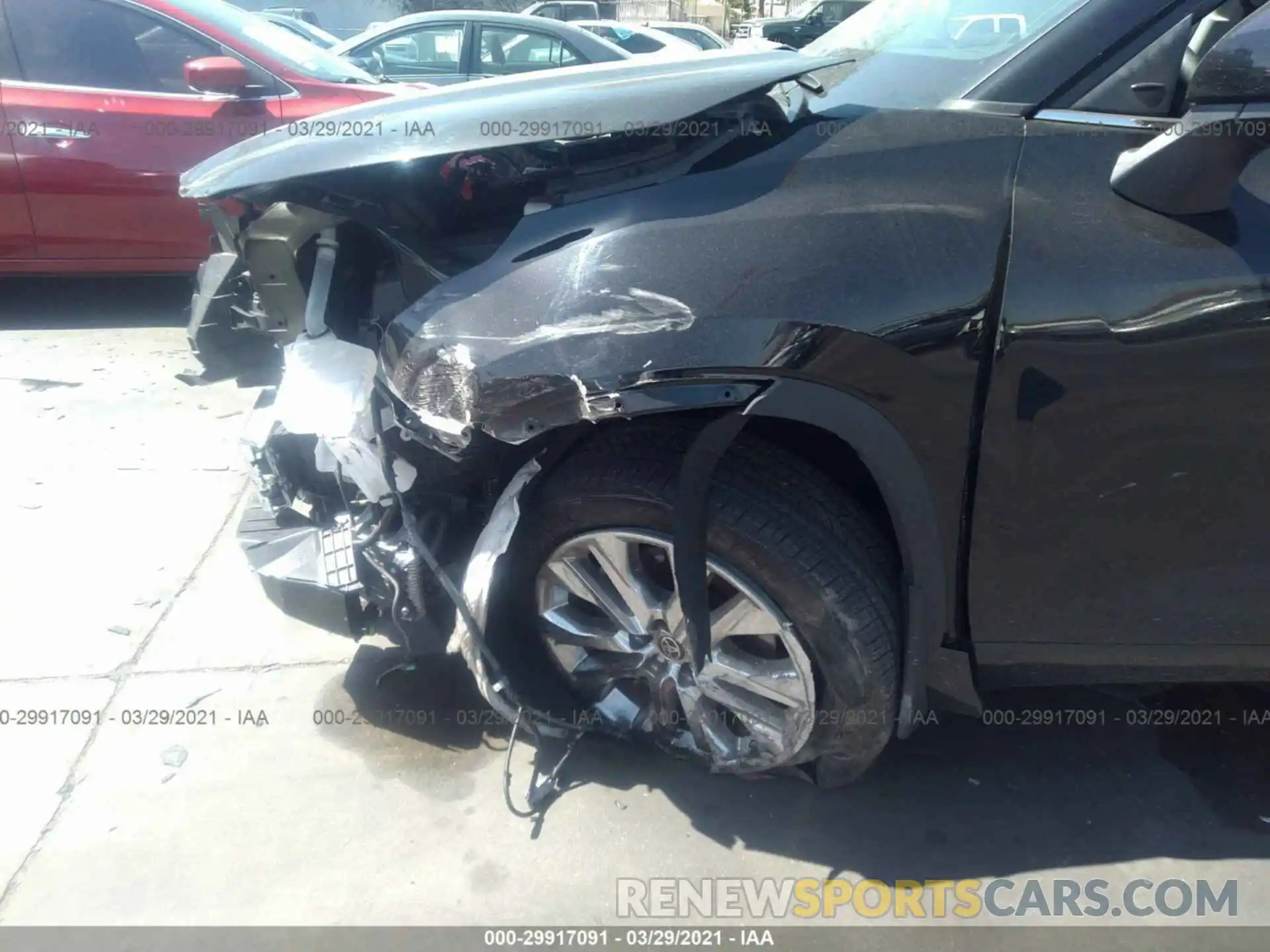 12 Photograph of a damaged car 5TDDZRBH0LS036061 TOYOTA HIGHLANDER 2020