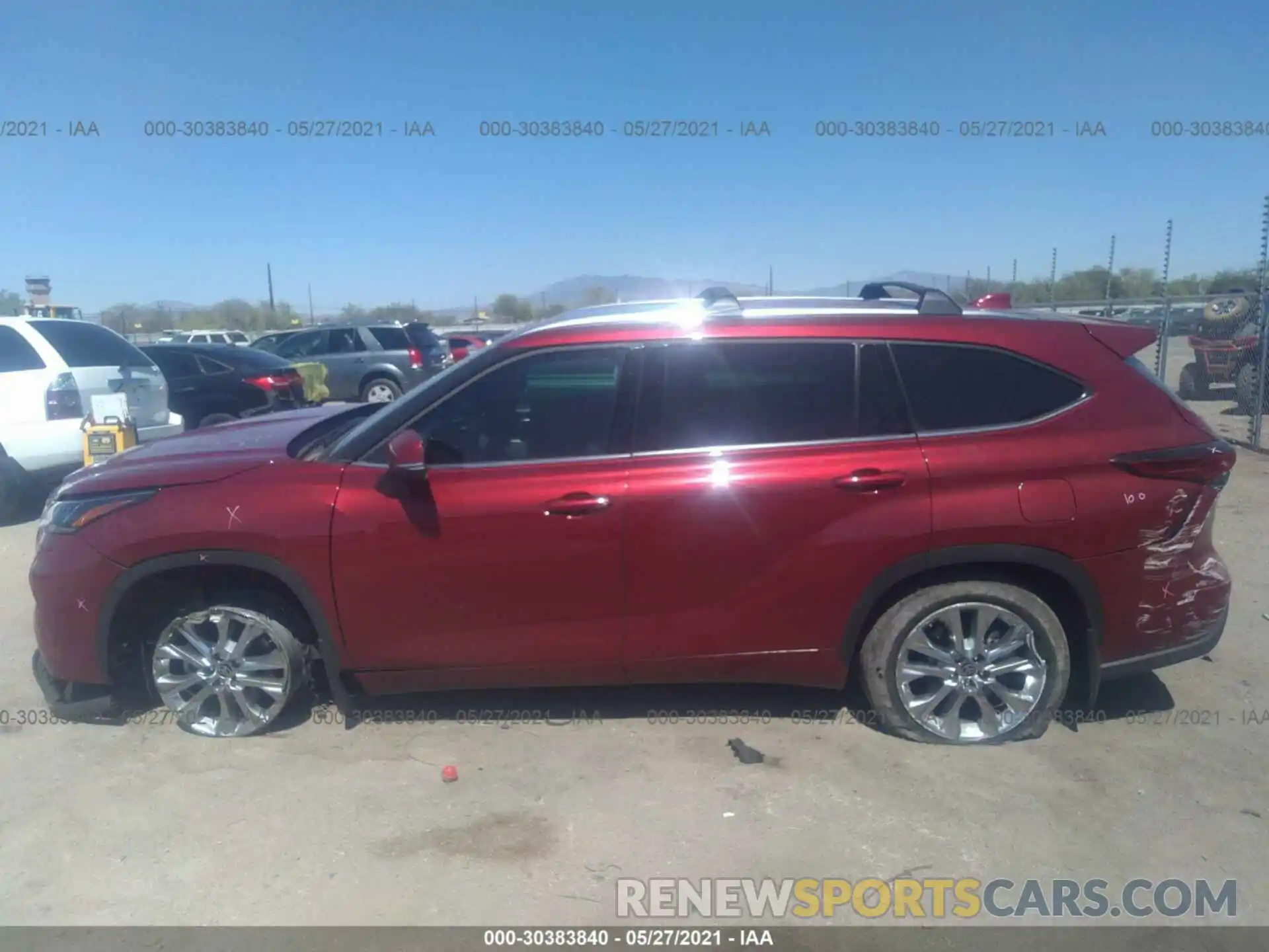 6 Photograph of a damaged car 5TDDZRBH1LS008852 TOYOTA HIGHLANDER 2020