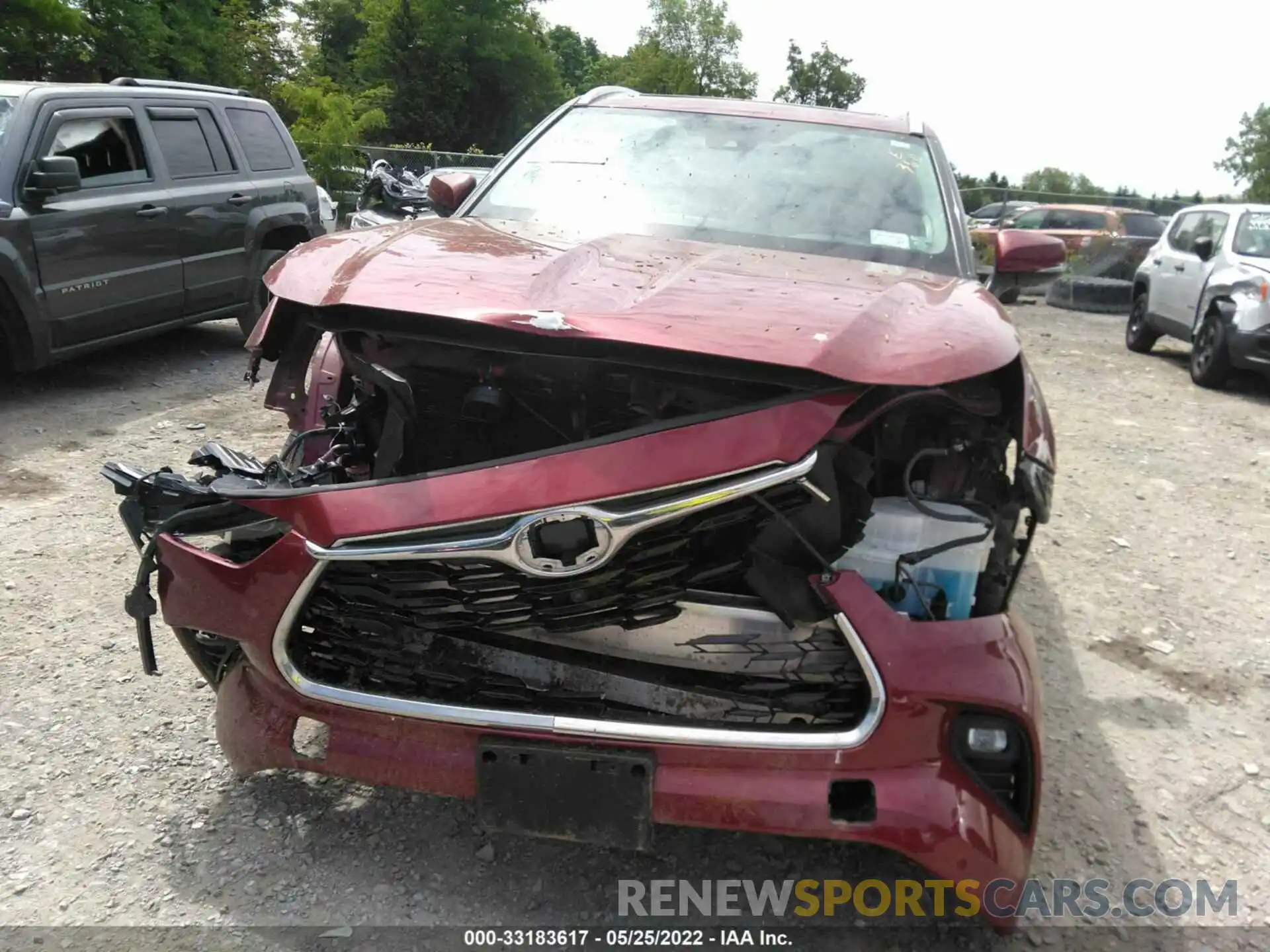 6 Photograph of a damaged car 5TDDZRBH2LS033467 TOYOTA HIGHLANDER 2020