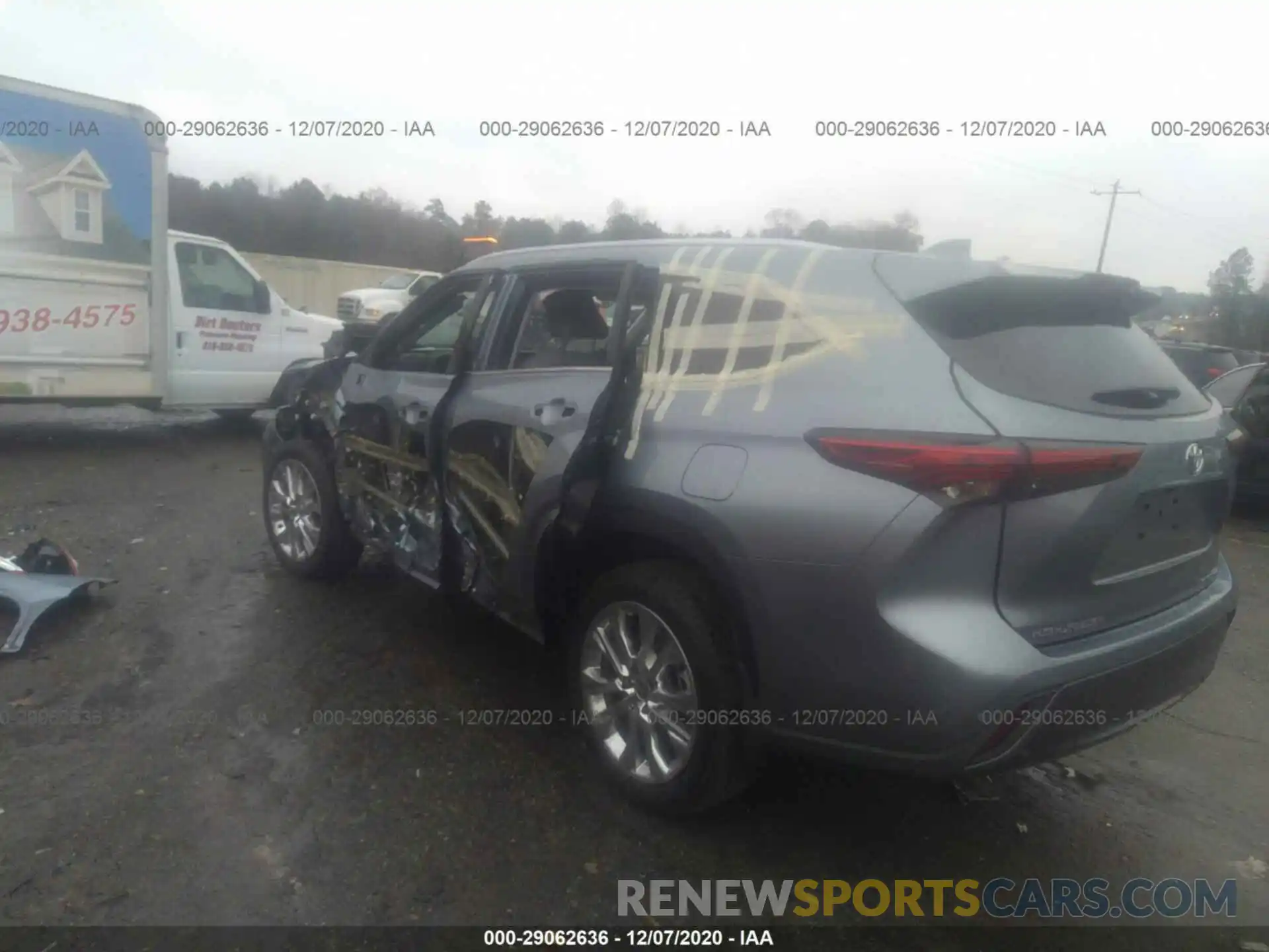 3 Photograph of a damaged car 5TDDZRBH3LS045353 TOYOTA HIGHLANDER 2020