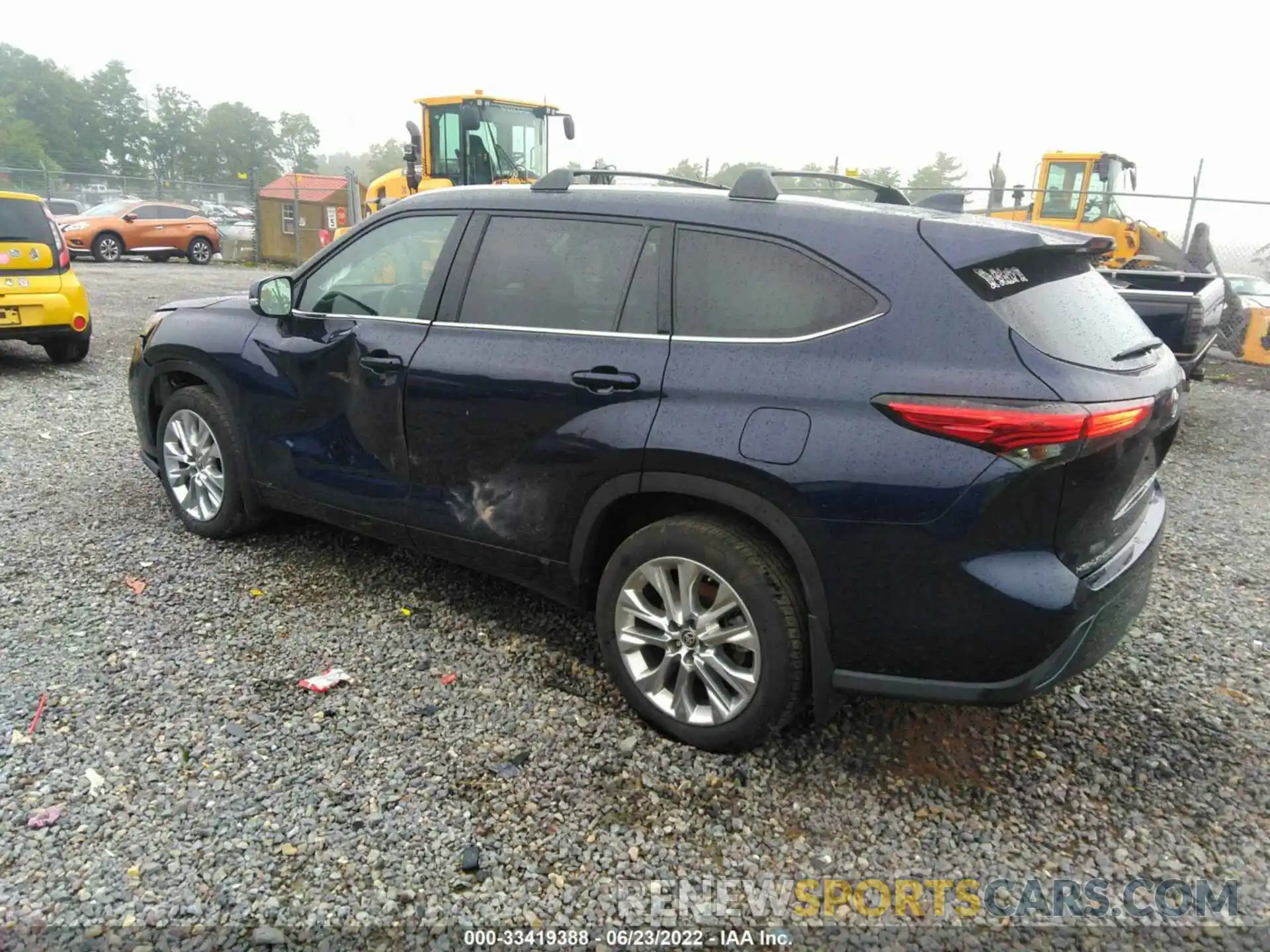 3 Фотография поврежденного автомобиля 5TDDZRBH4LS036757 TOYOTA HIGHLANDER 2020